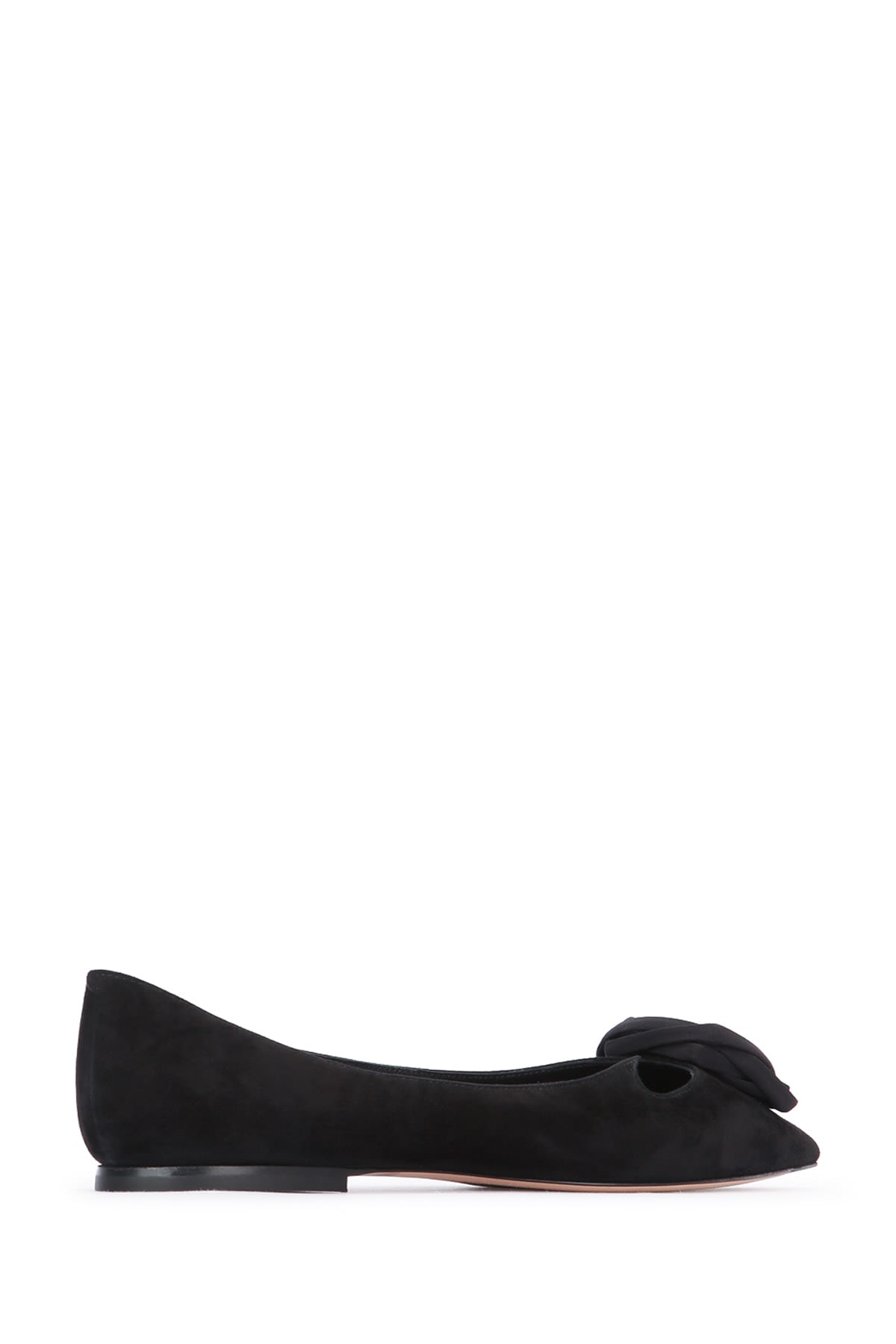 Roger Vivier Ballerina Shoes Featuring Heart Silhouette In Black