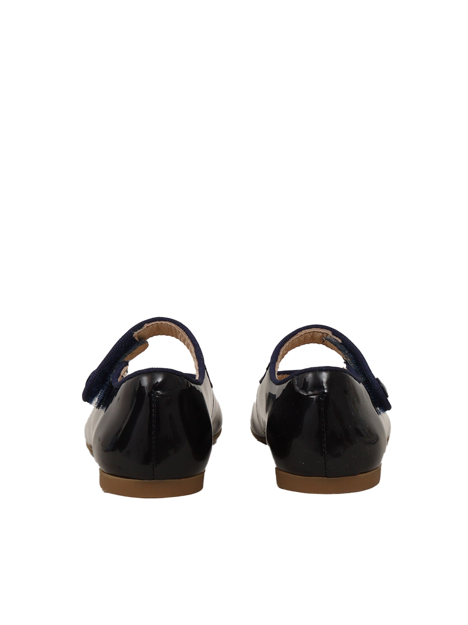 Pom D'api Daisy Baby Shoes In Blue