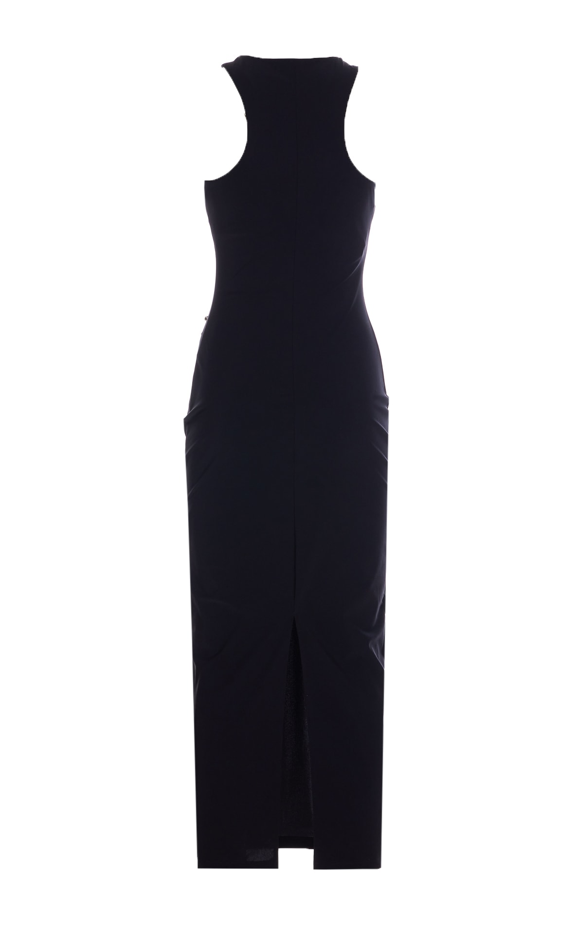PATRIZIA PEPE MIDI DRESS WITH PIERCING 
