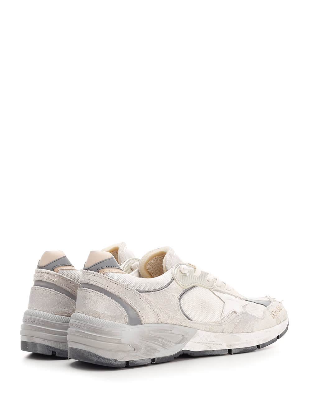 Shop Golden Goose Dad Star Sneakers In White