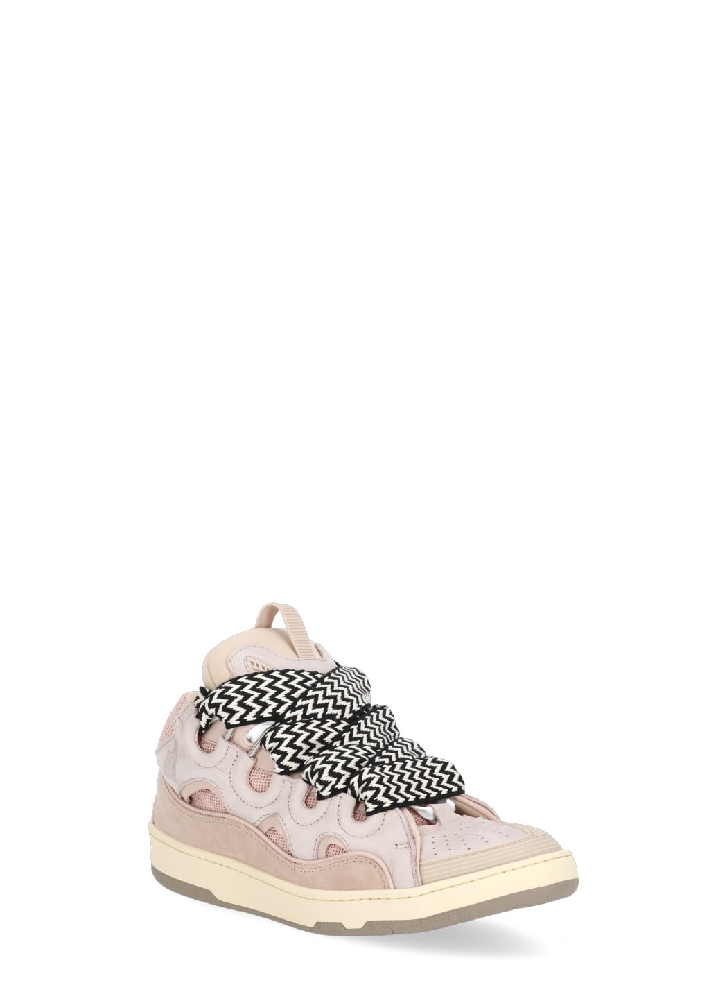 Shop Lanvin Curb Sneakers In Pink