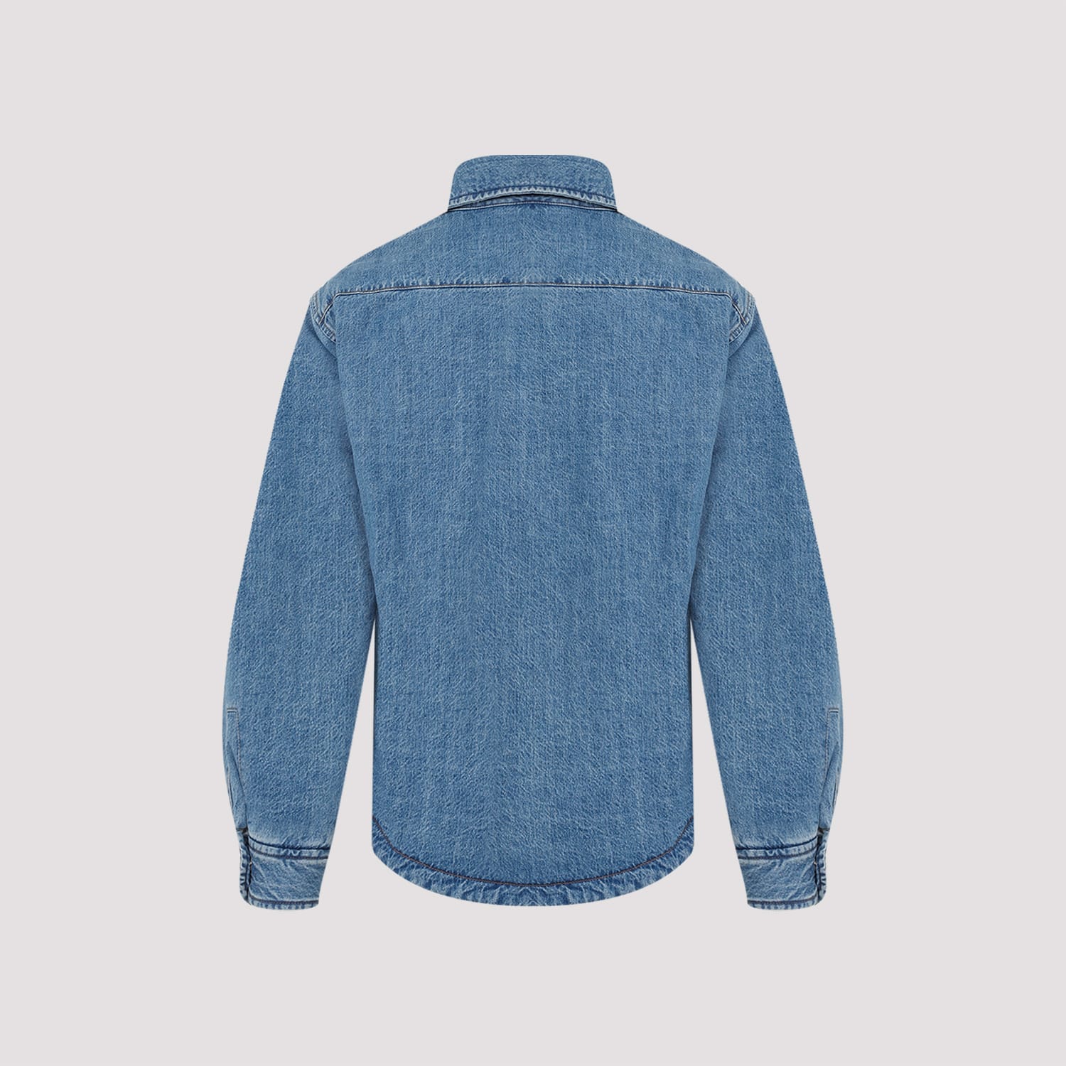 Shop Jacquemus La Chemise Boulanger Shirt In Blue