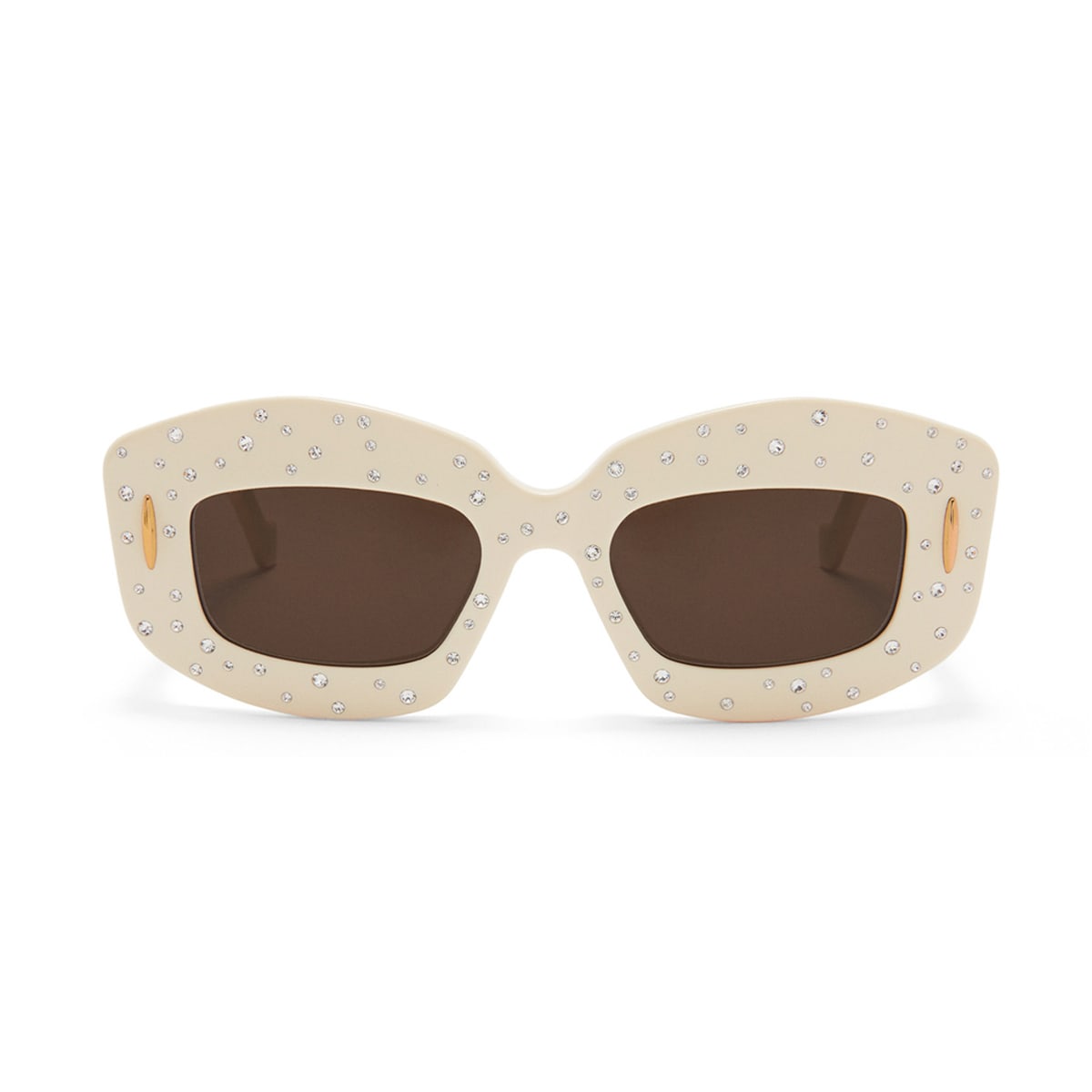 Loewe Lw40114i 25e Sunglasses In Bianco