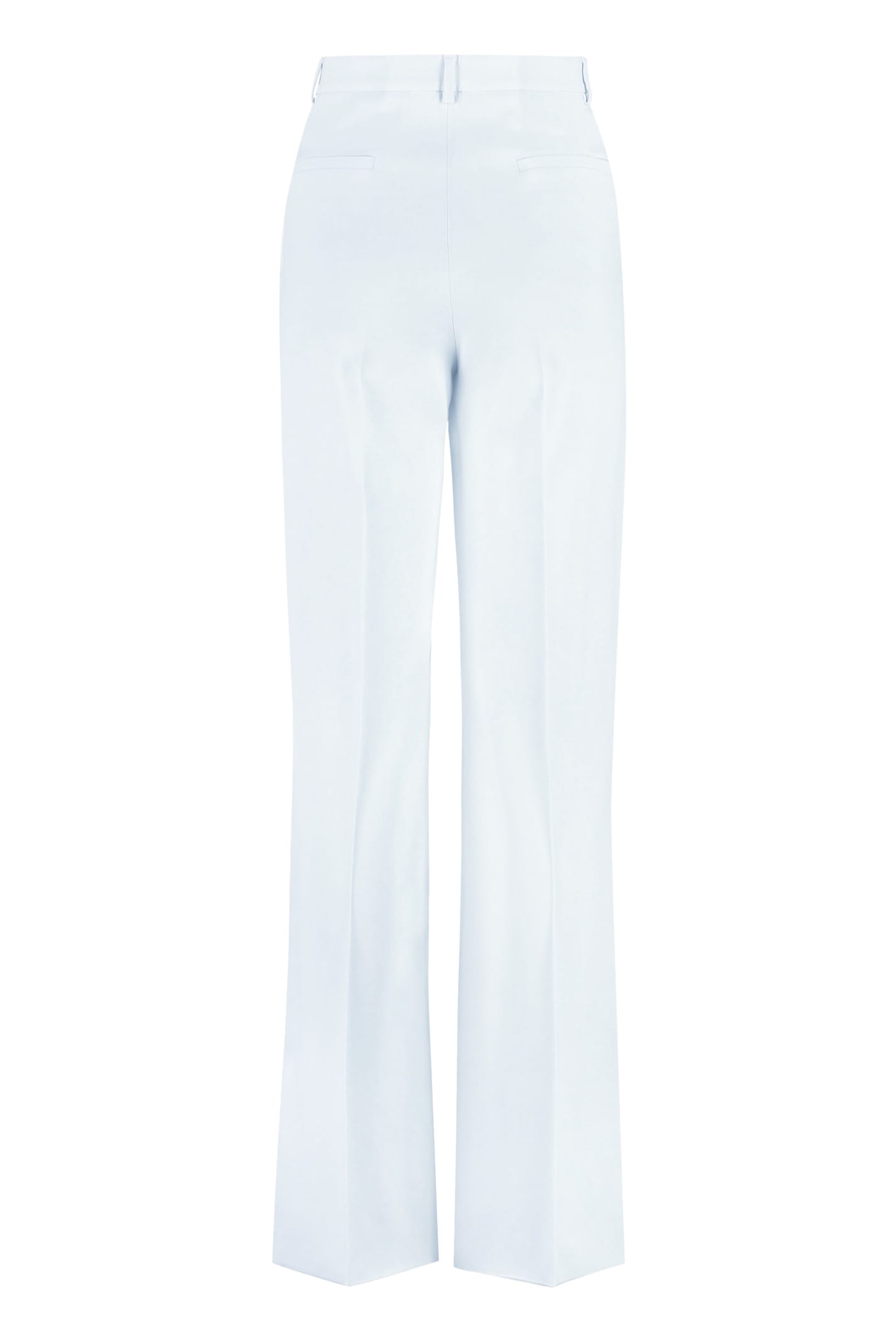Shop Giorgio Armani Tailored Trousers In Ice