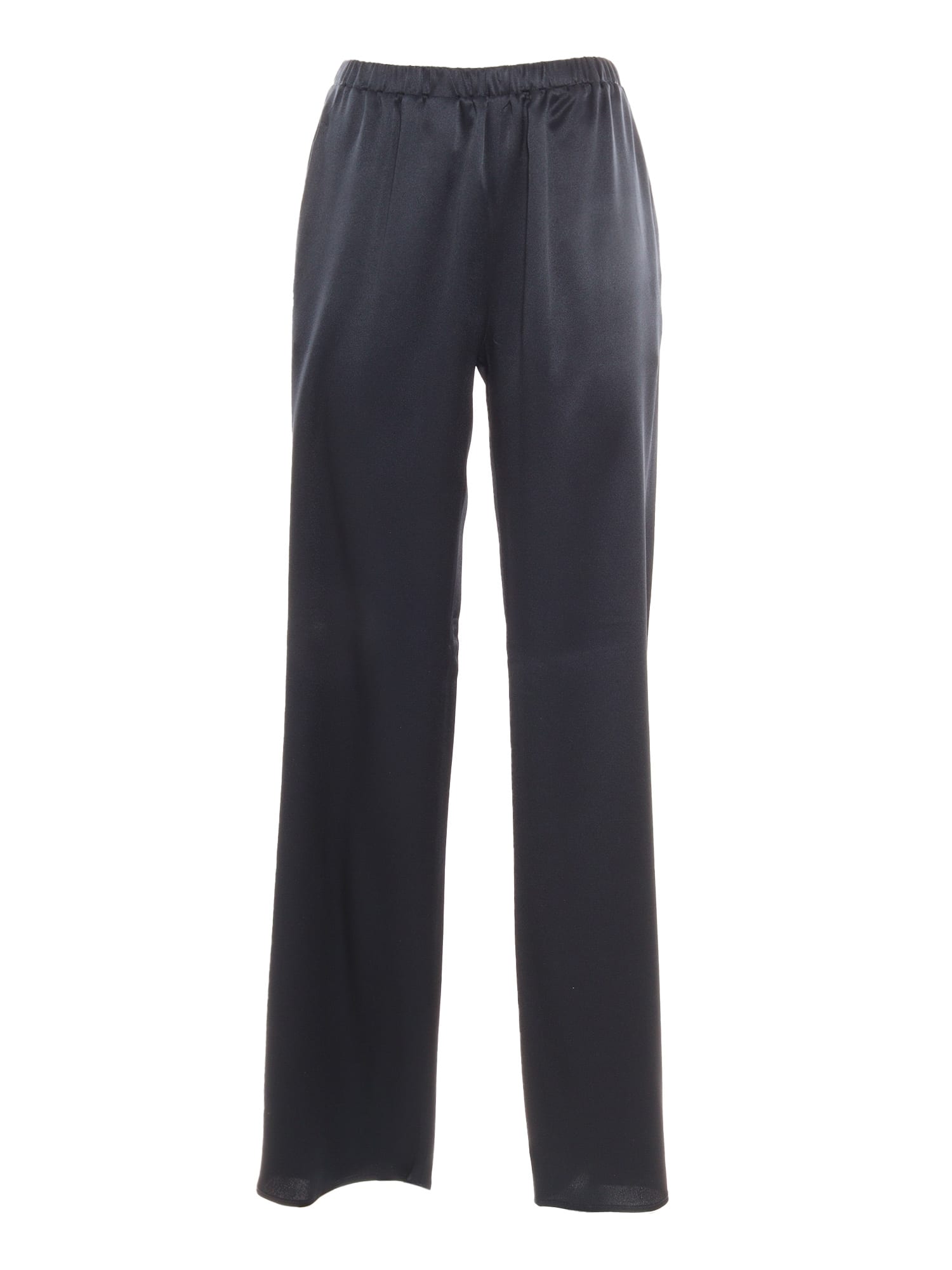 Antonelli Rapolano Comfortable Trousers With Elastic Waist In Blue