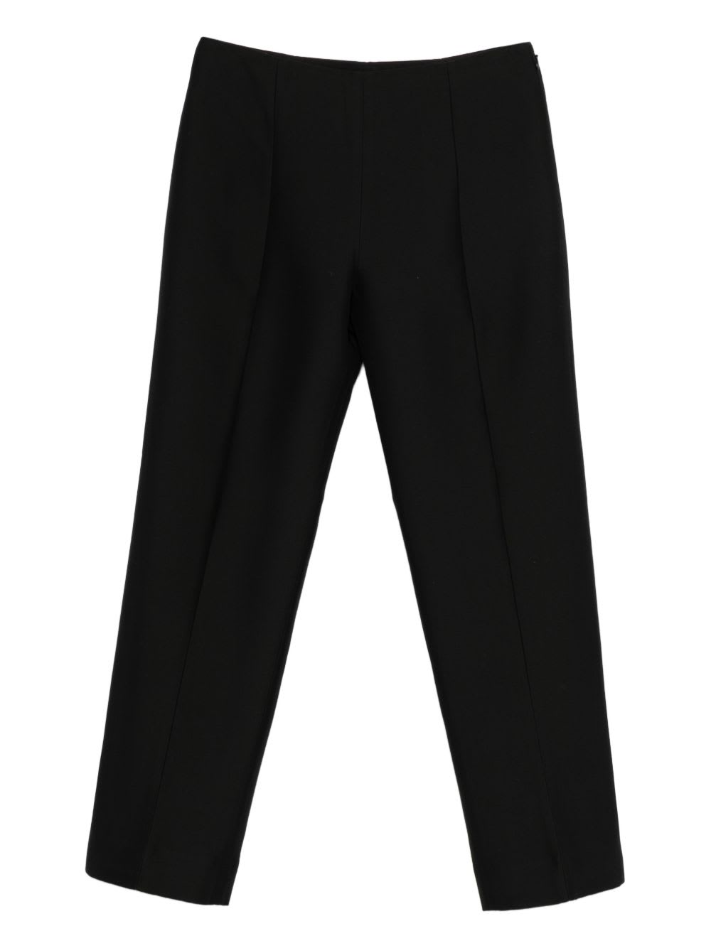 Totême Wool Slim Trousers In Black