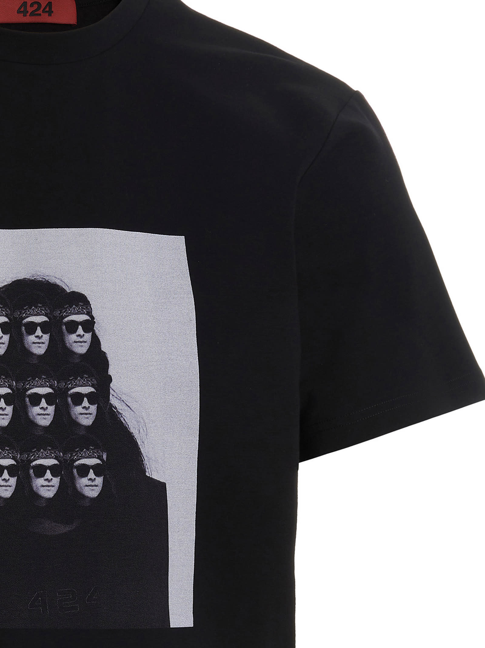 Shop Fourtwofour On Fairfax Printed T-shirt In C
