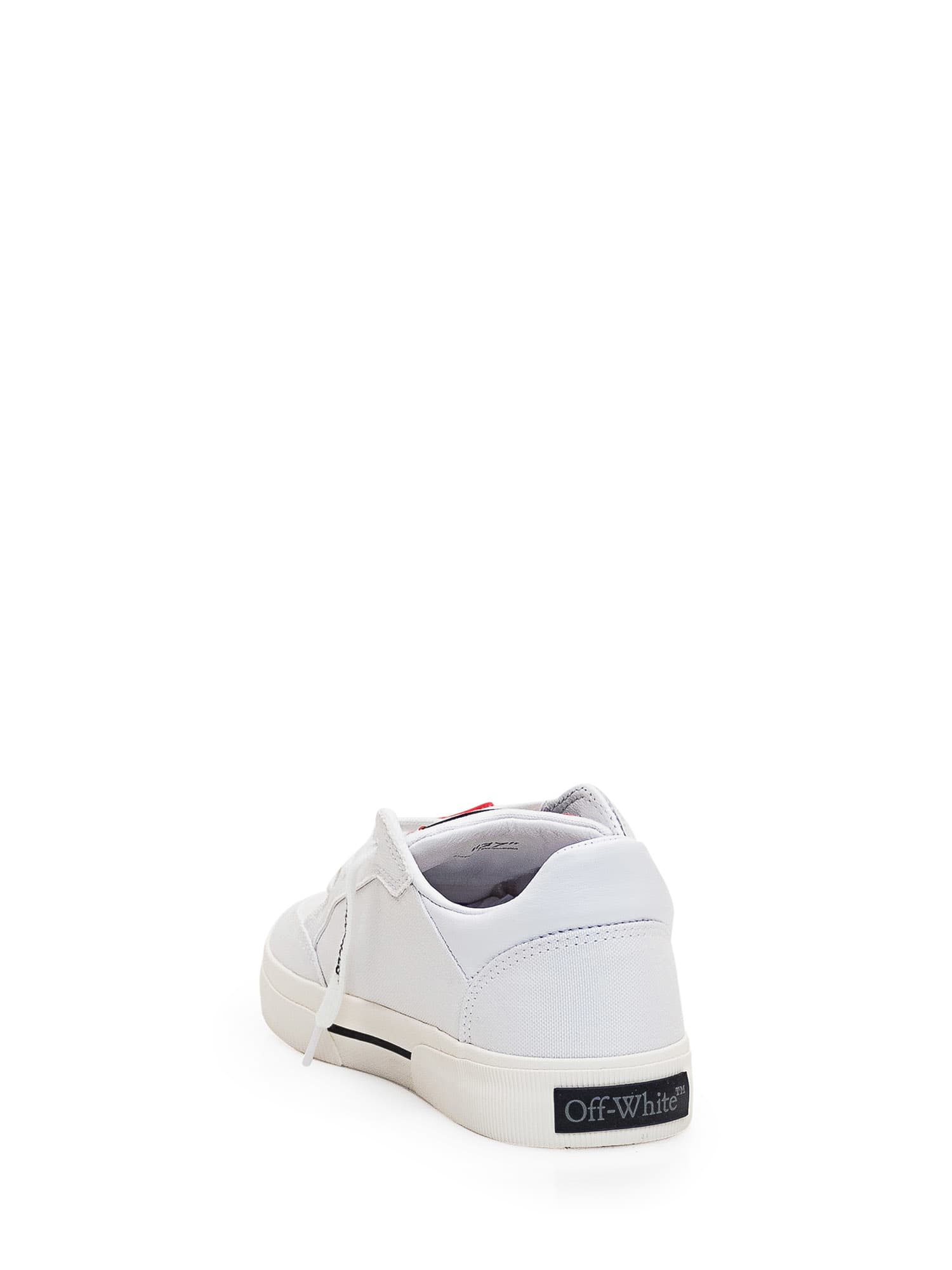 Shop Off-white New Low Vulcanized Sneaker In White Black