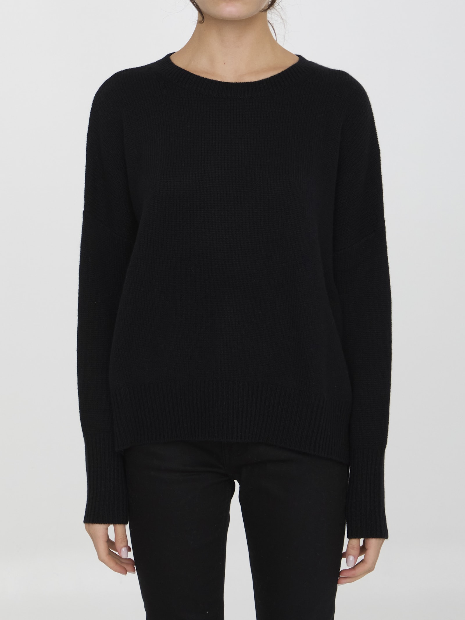 Shop Lisa Yang Mila Sweater In Black