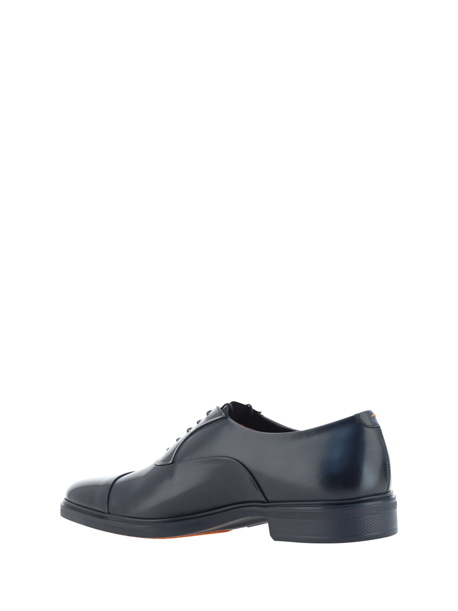 Shop Santoni Lace-up Shoes In Black