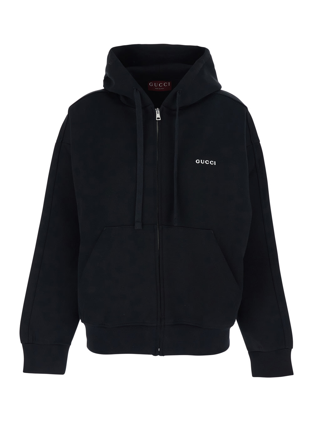 Gucci Women Neoprene Zip Up In Black