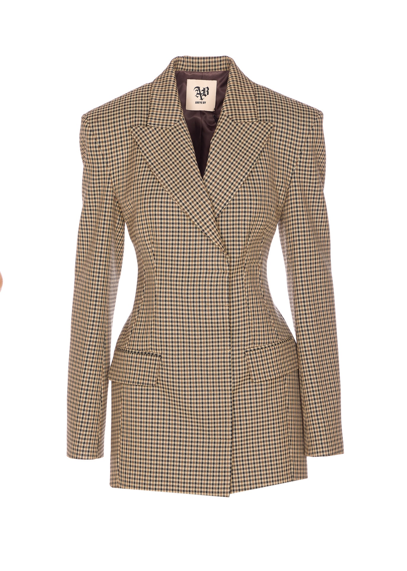 Aniye By Lexa Jacket Dress In Brown