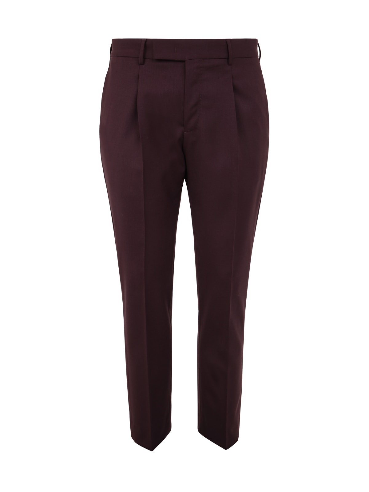 PT01 One Pleat Trousers With In Seam Pockets