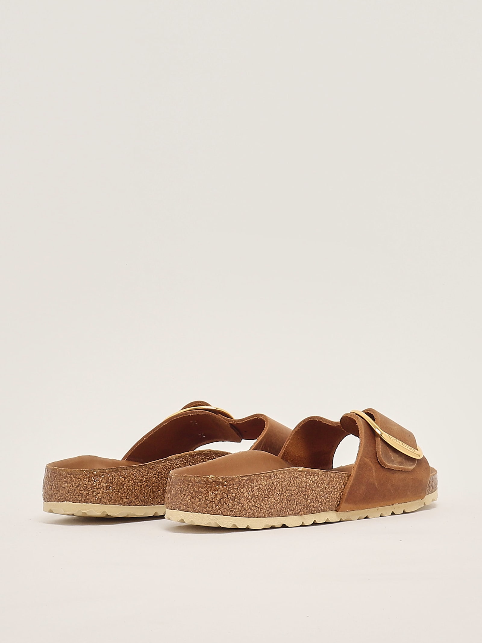 Birkenstock Madrid Big Buckle Sandal In Brown