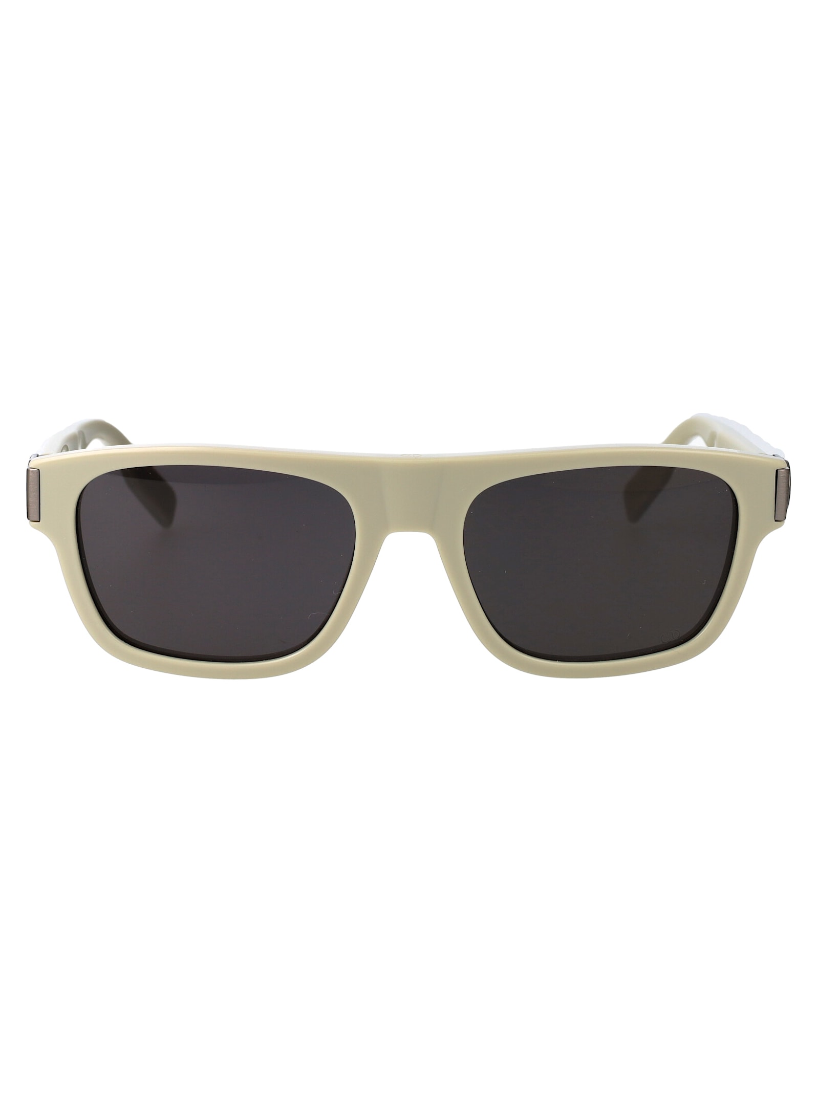 Dior Cd Icon S3i Sunglasses In 78a0 Shiny Beige / Smoke Mirror