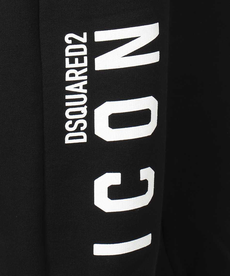 Shop Dsquared2 Logo Print Sweatpants In Black