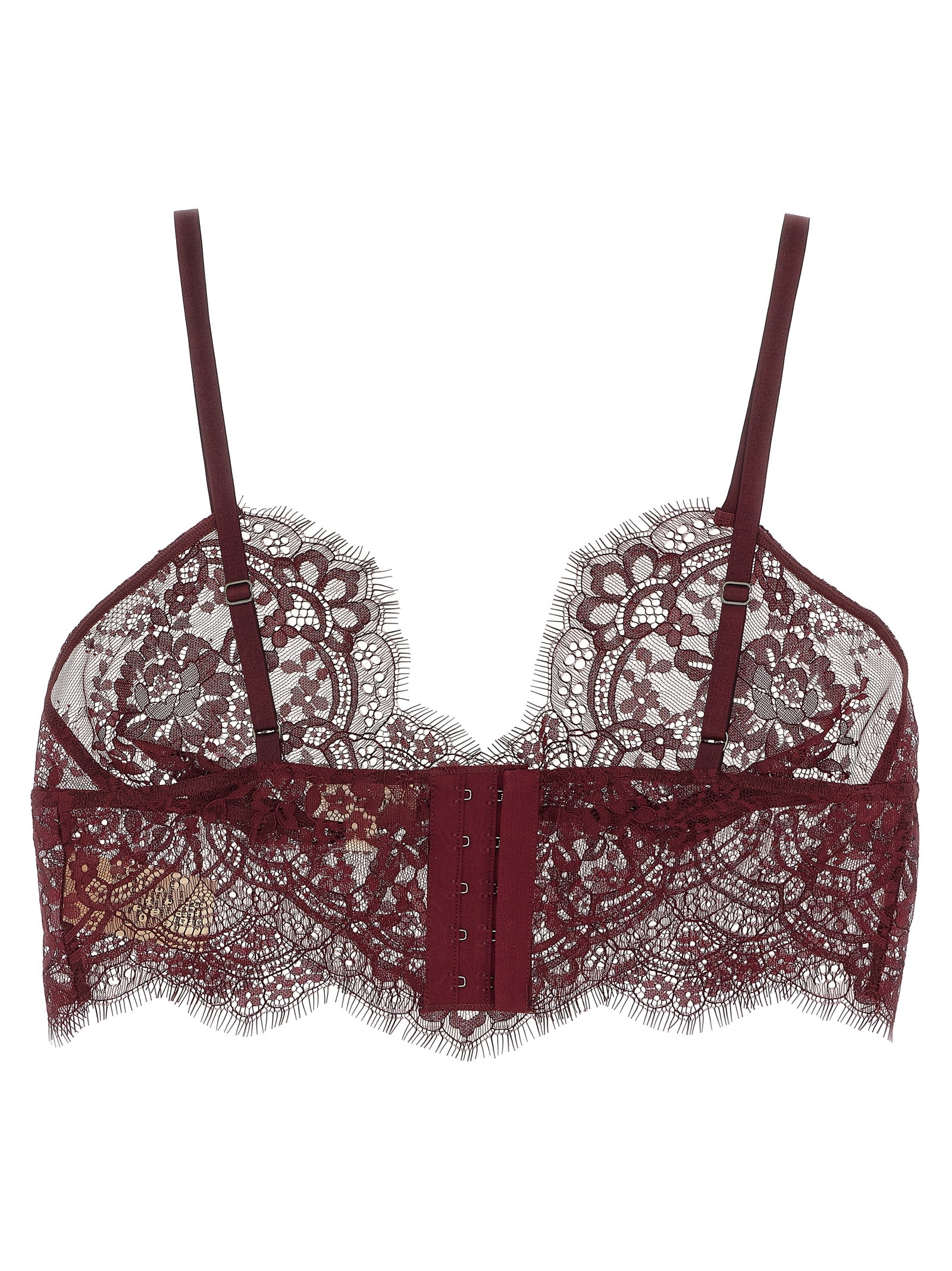 L'agence Aislin Bra In Burgundy