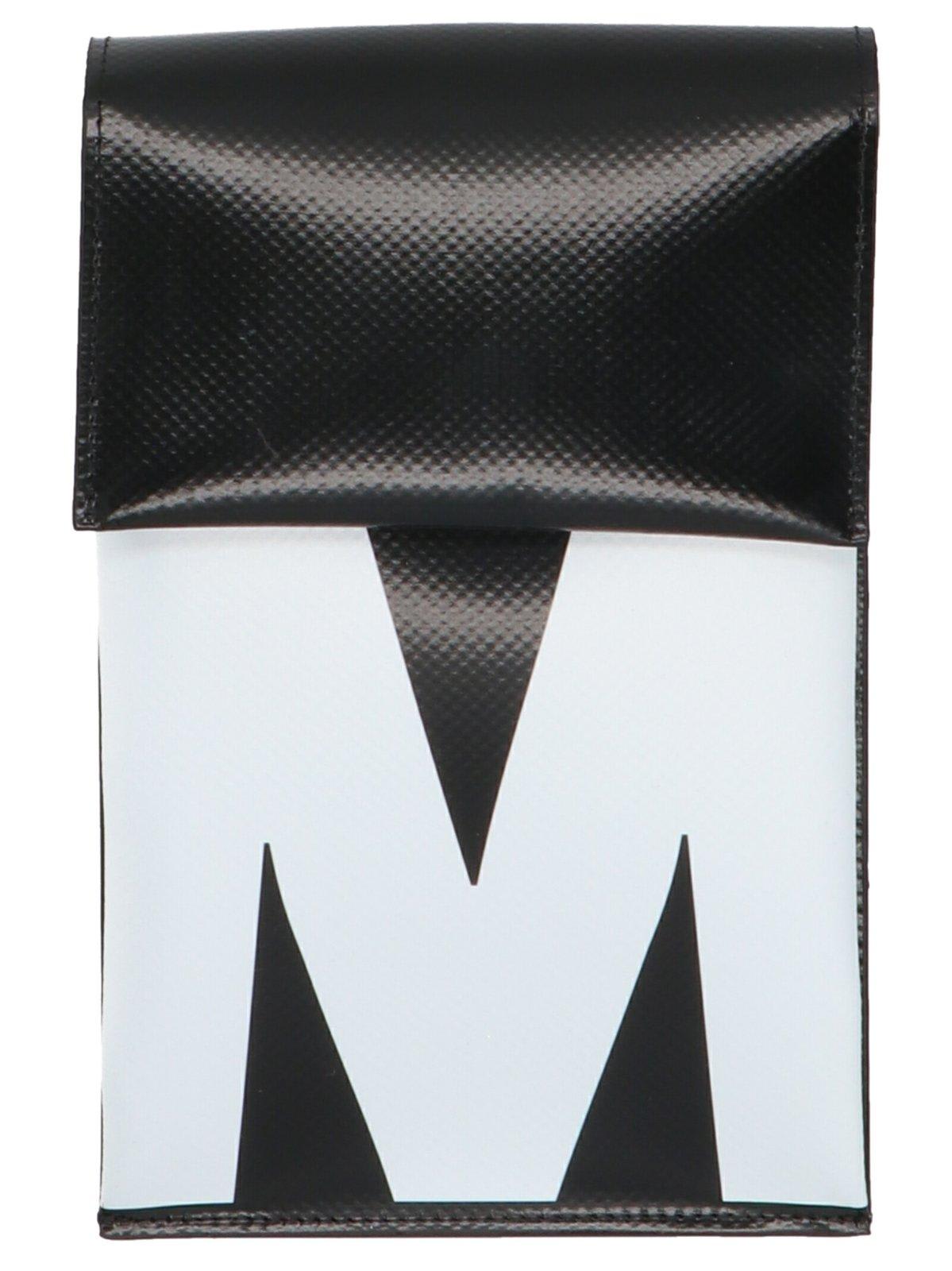 Logo Printed Foldover Top Cardholder