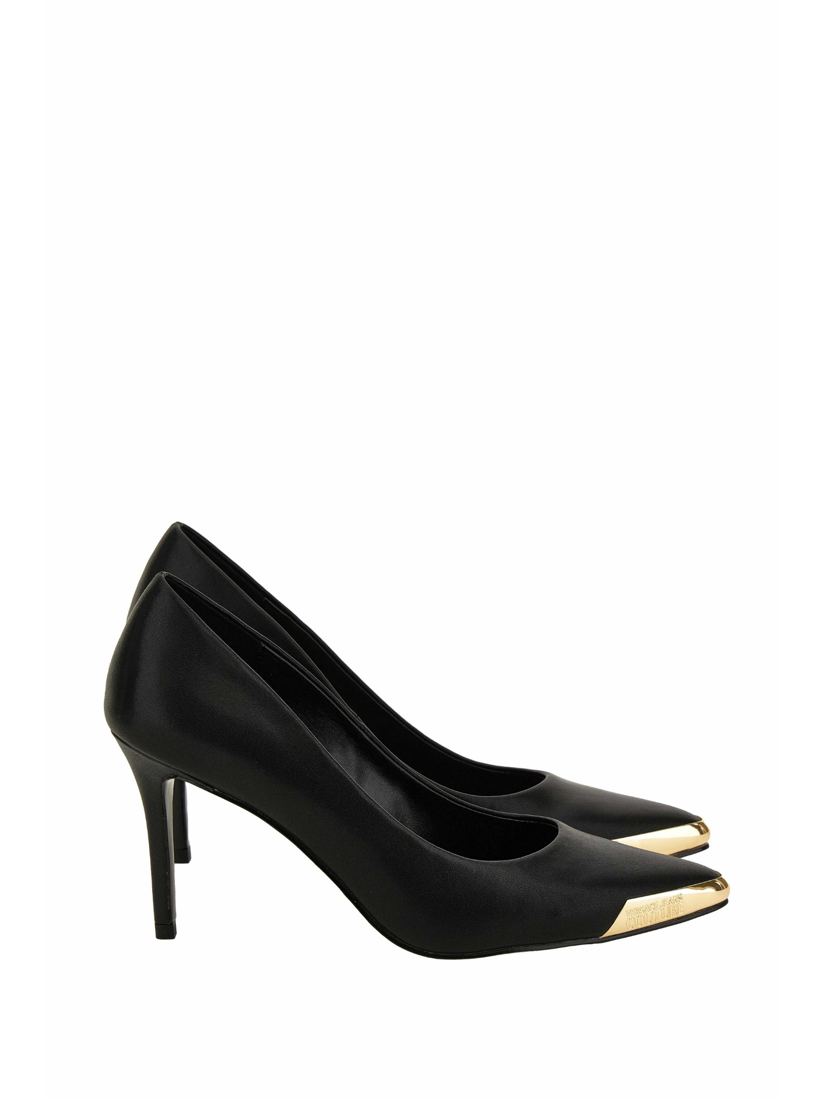 Versace Jeans Couture Décolleté In Black