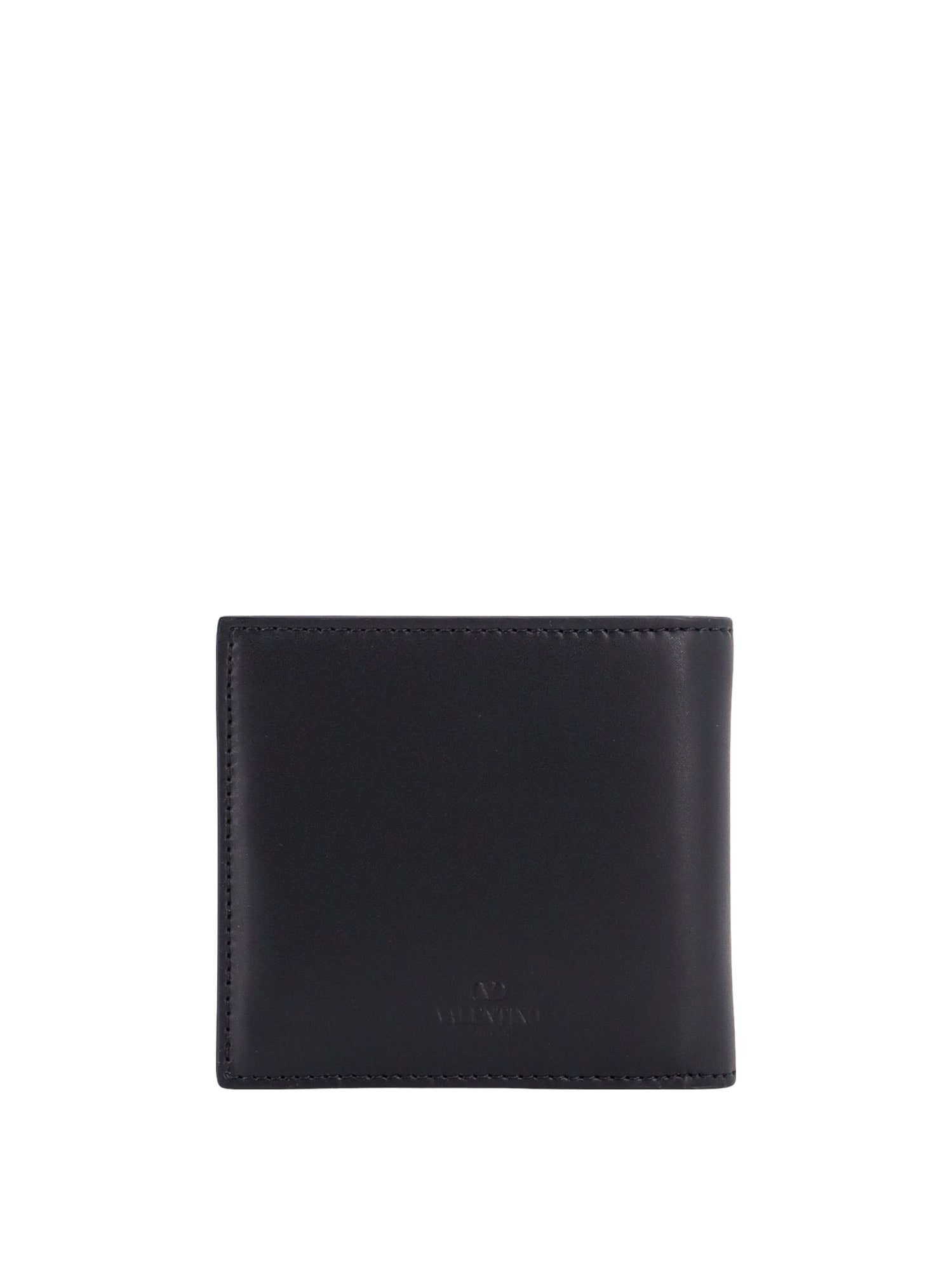 Shop Valentino Wallet In Black