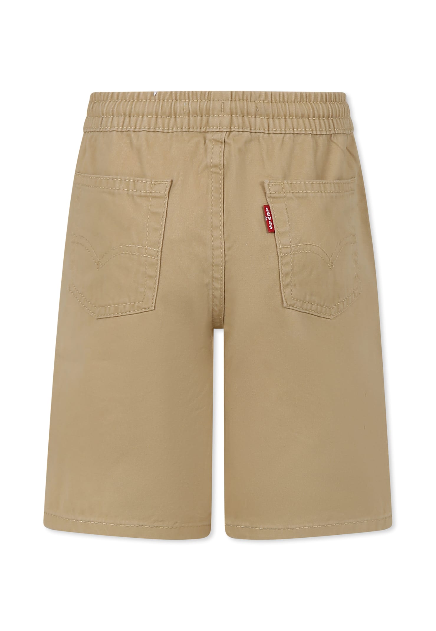 Levi's Beige Shorts For Boy In Beige