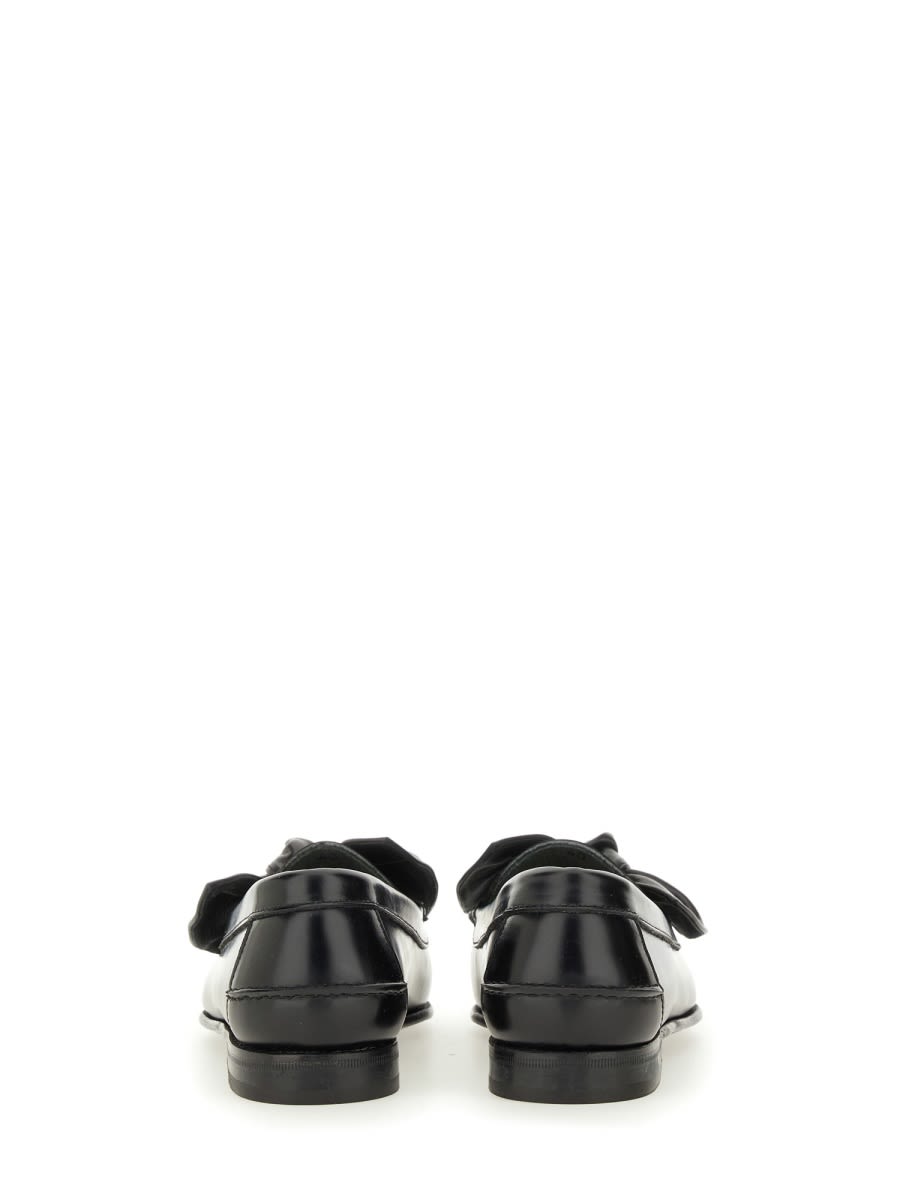 Hereu Slip-on Loafer "corbati" In Black