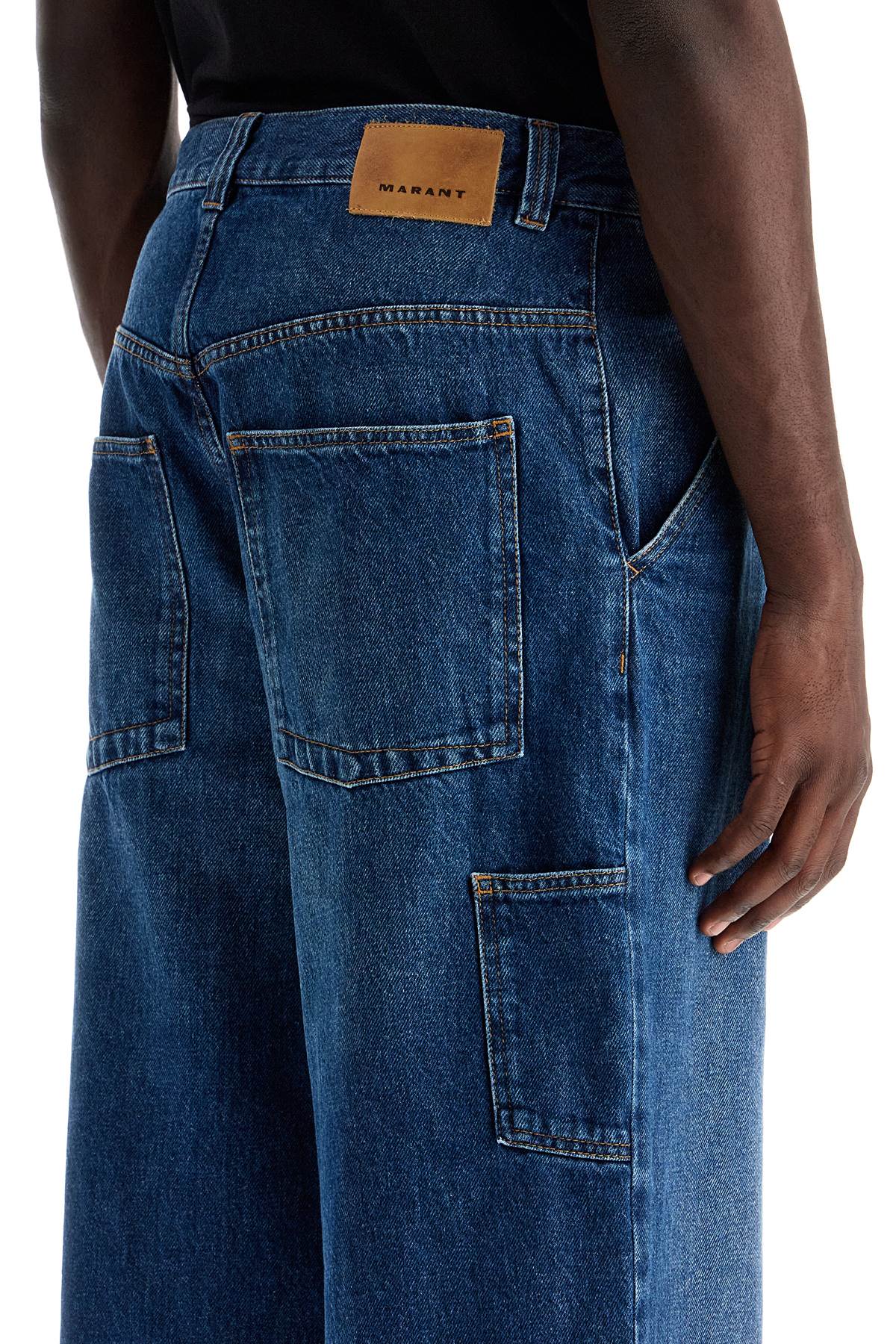 Isabel Marant Wide-legged Jorama Jeans For A In Blue (blue)