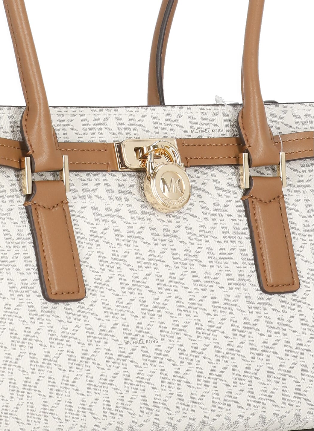 Michael Michael Kors Hamilton Moderne Bag In White