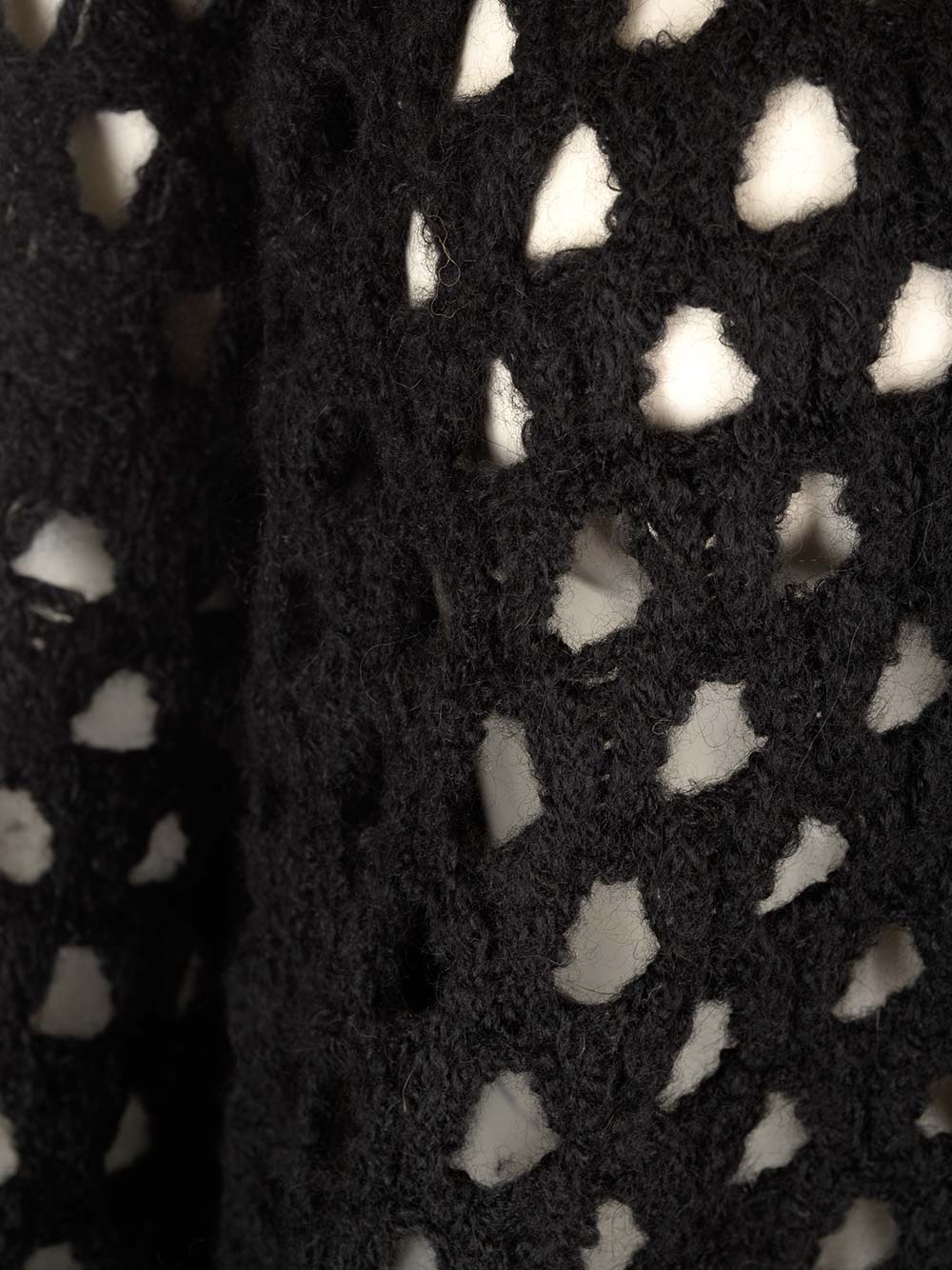 Shop Isabel Marant Open Knit Tane Sweater In Black