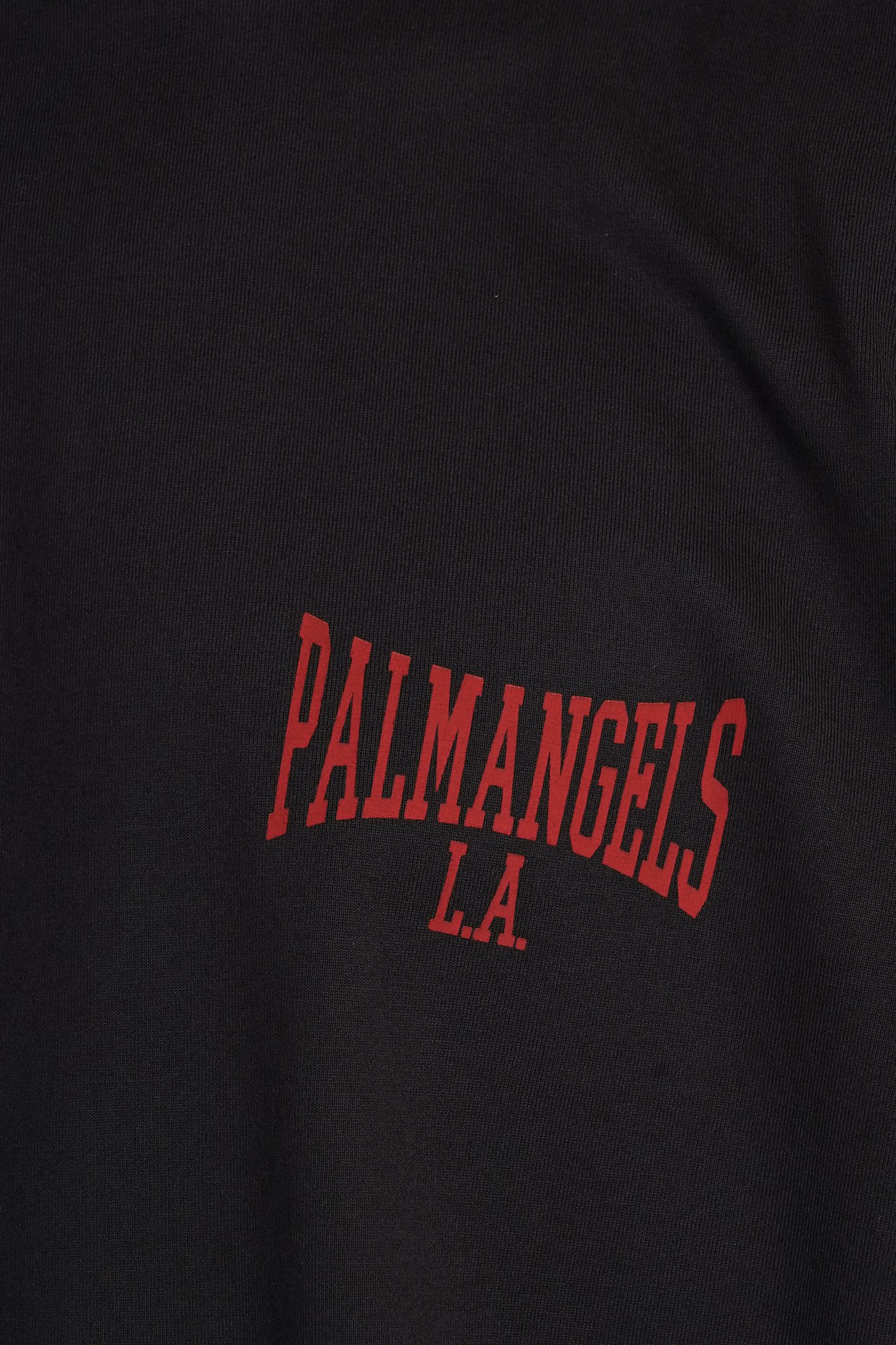 Shop Palm Angels T-shirt In Black Cotton