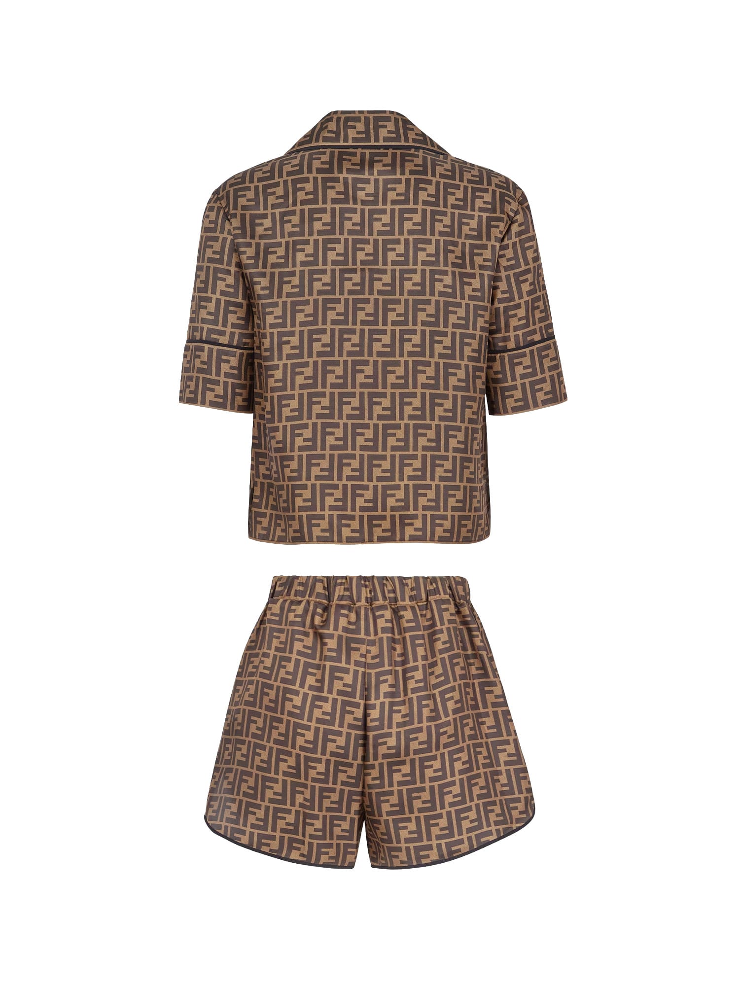 Shop Fendi Pajamas In Brown