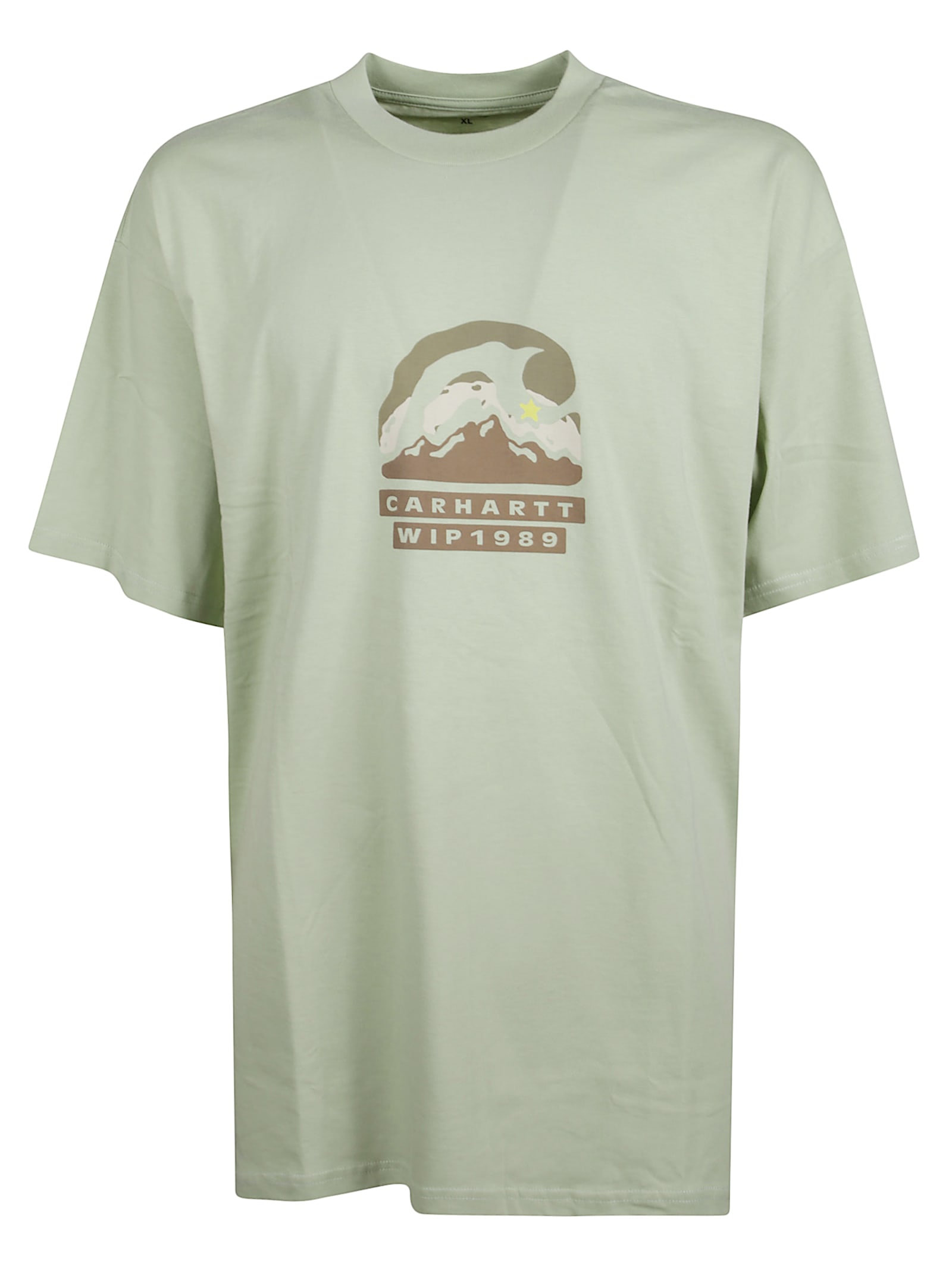 Carhartt S/s Rising Helix T-shirt In Green