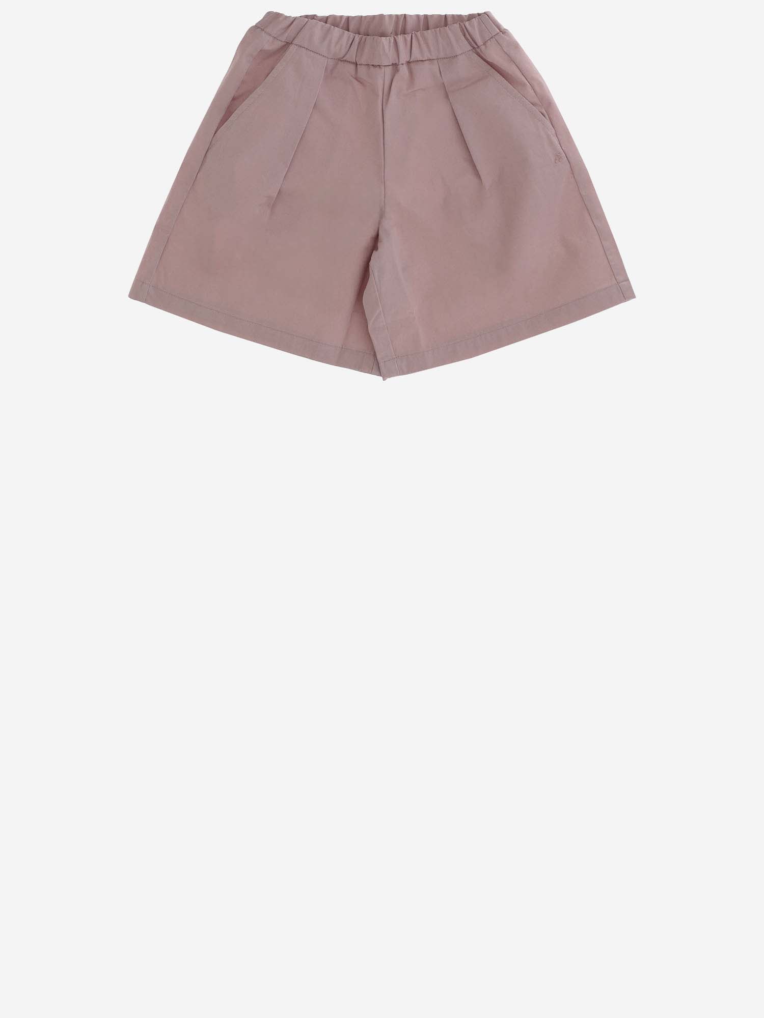 Shop Bonpoint Cotton Shorts In Pink
