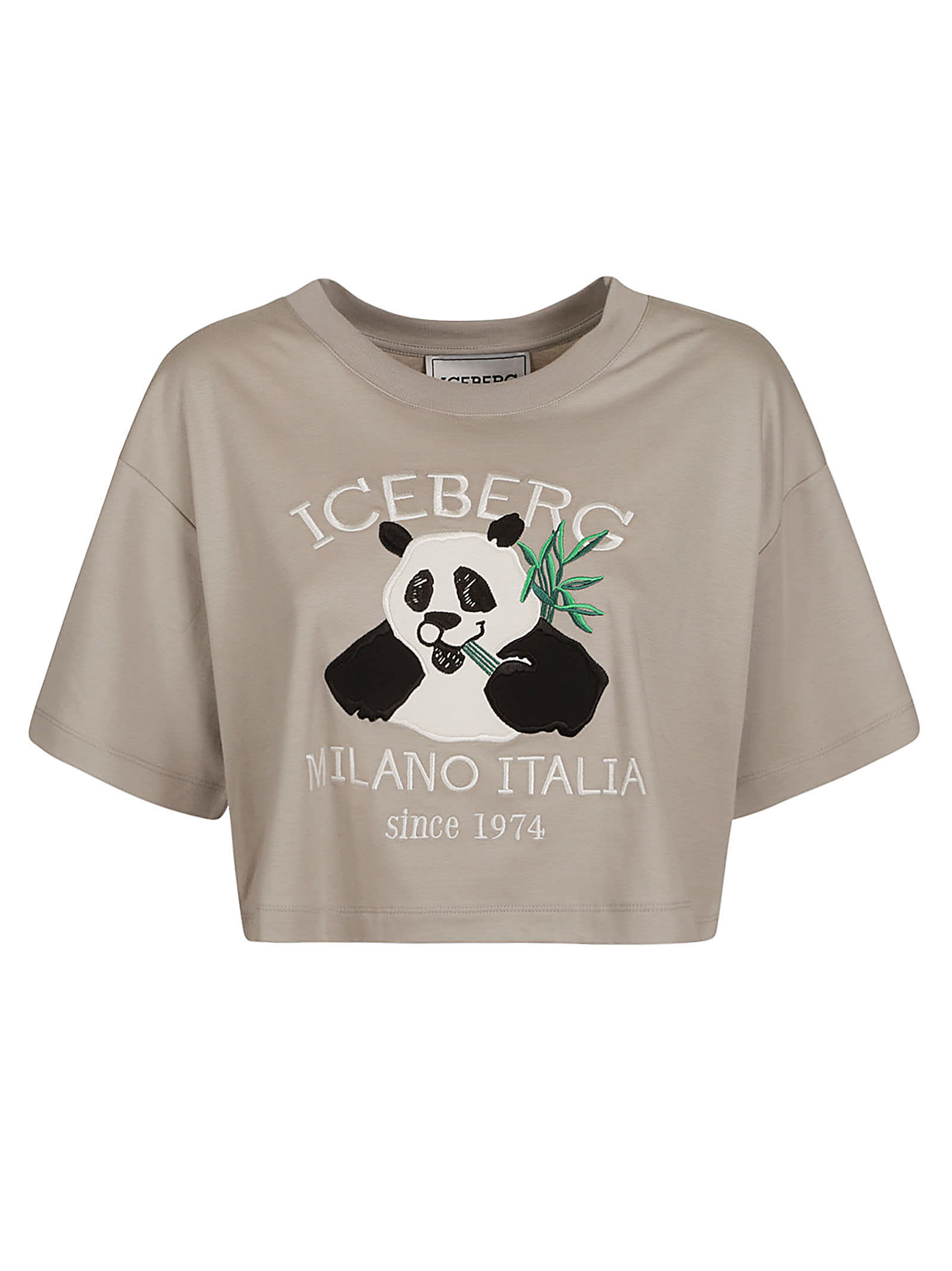 Panda Cropped T-shirt
