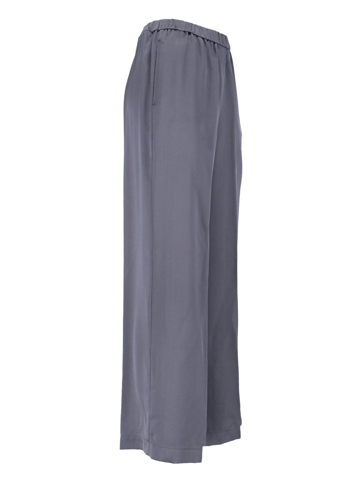 Aspesi Elasticated Trousers In Gray