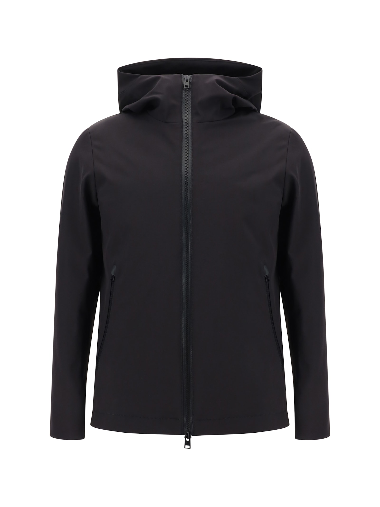 Shop Woolrich Pacific Soft Jacket In Black