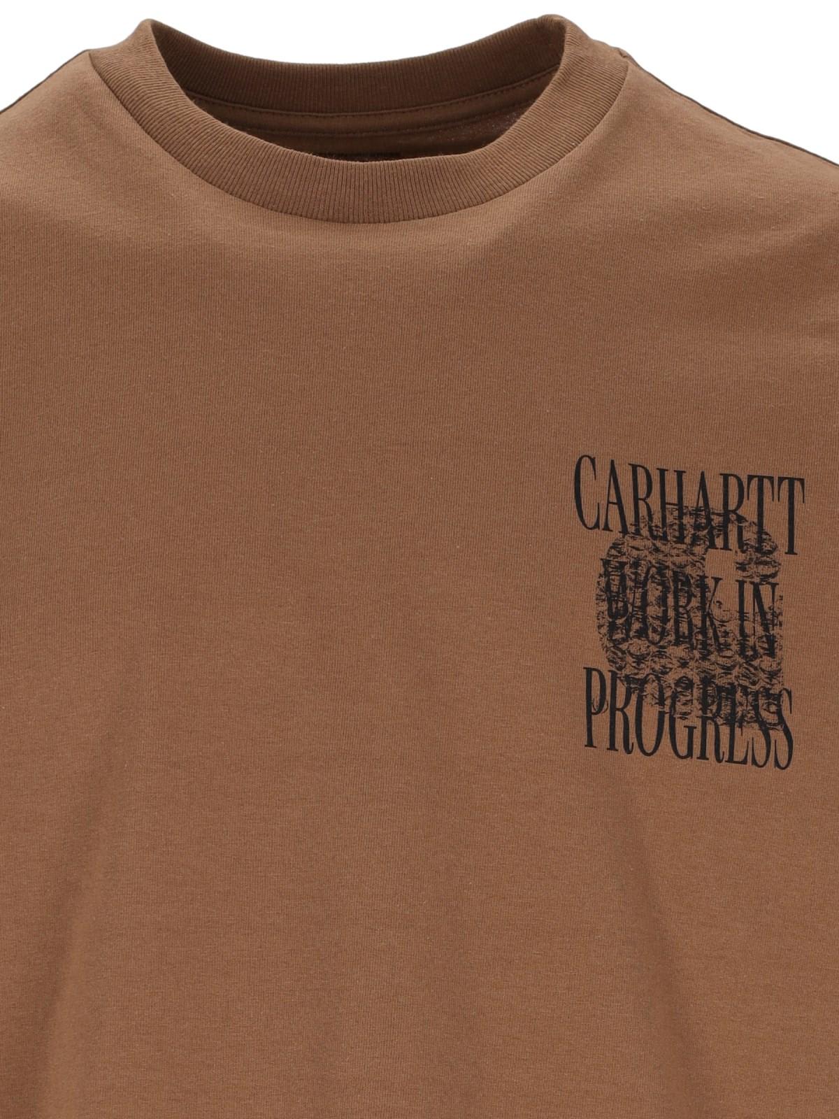 Shop Carhartt S/s Always A Wip T-shirt In Hz.xx Hamilton Brown