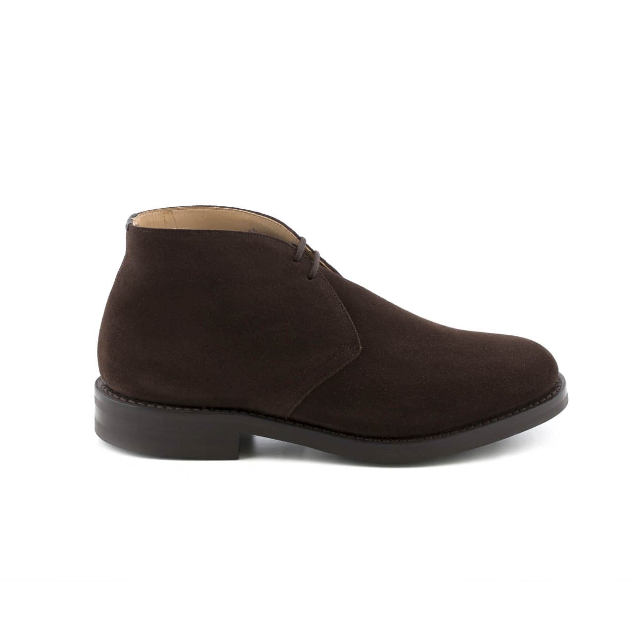 Shop Church's Brown Suede Boot (rubber Sole) In Marrone