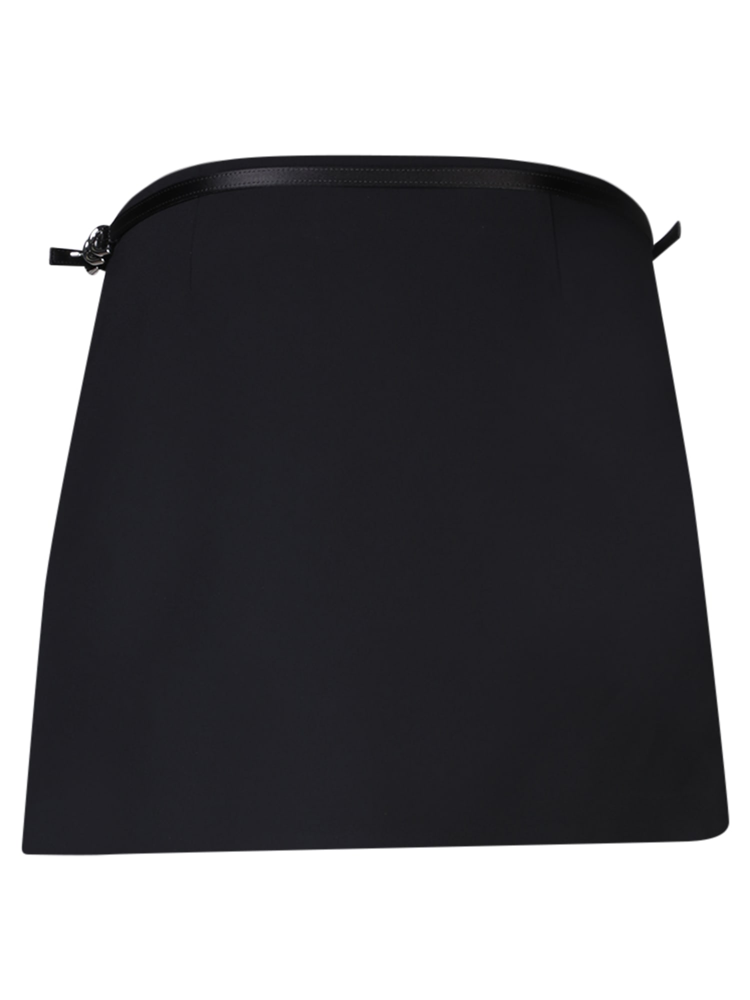 Shop Givenchy Voyou Black Mini-skirt