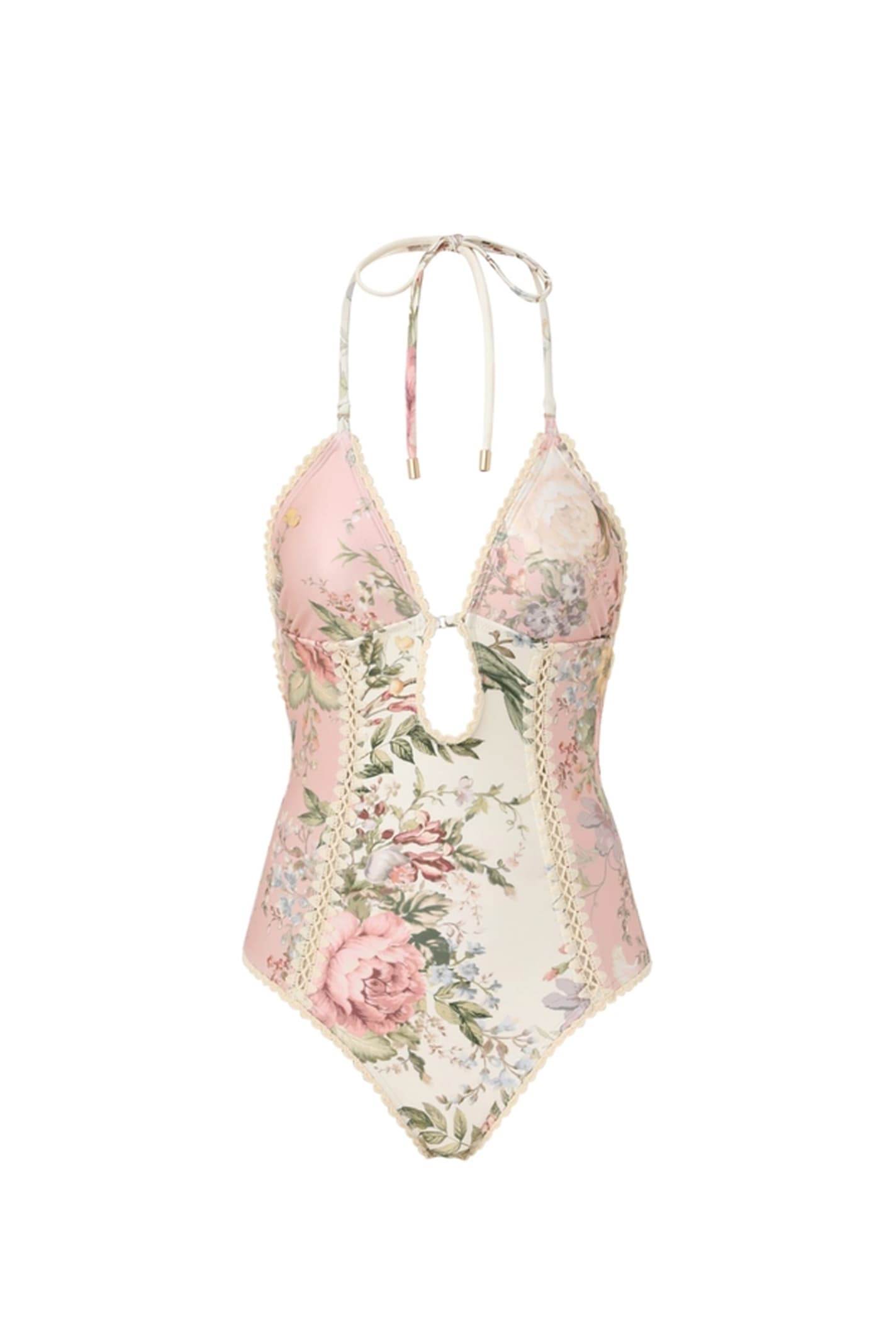 Shop Zimmermann Beachwear In Pink