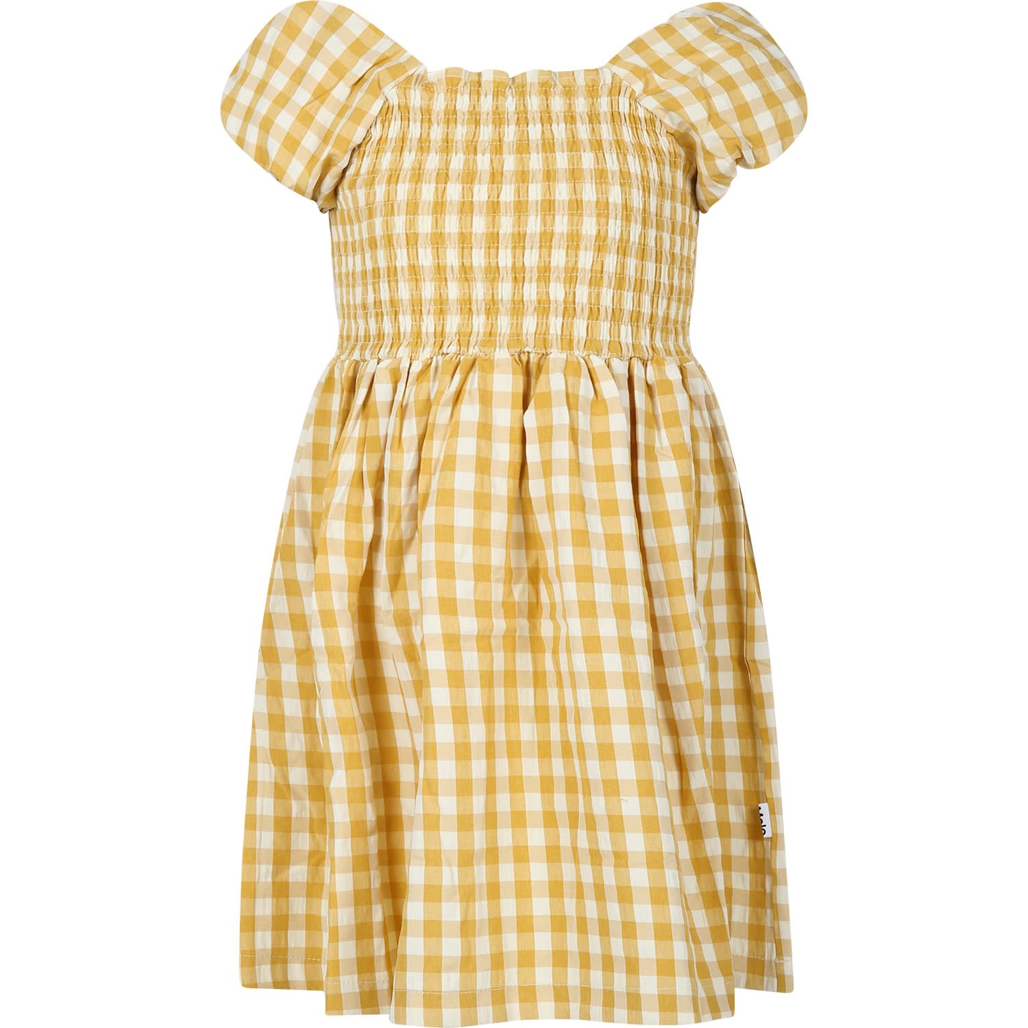 Shop Molo Casual Yellow Dress Cherisla For Girl