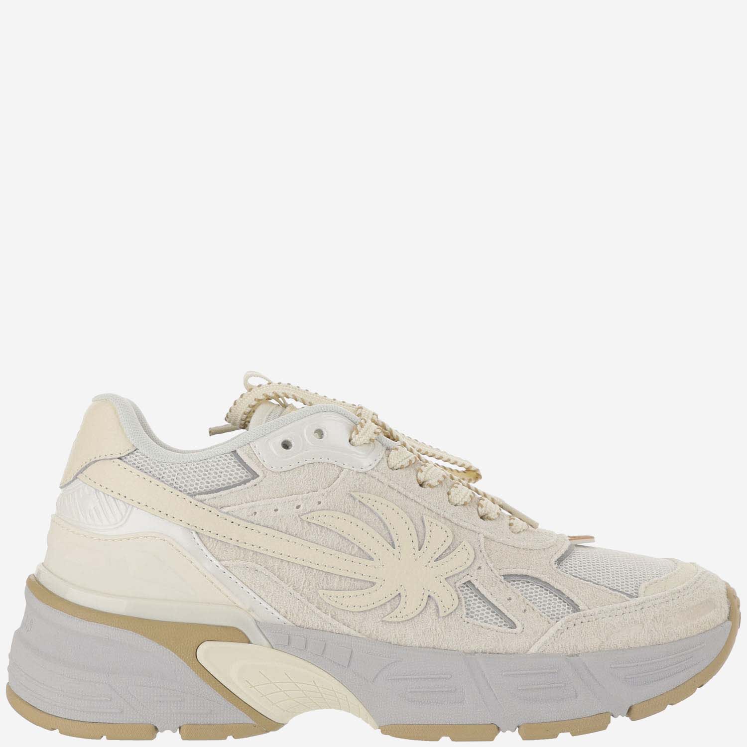 Shop Palm Angels Sneakers Pa 4 In Beige