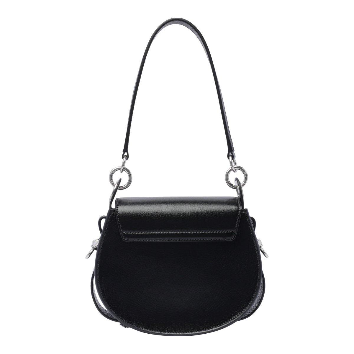 Shop Chloé Small Tess Crossbody Bag In Black