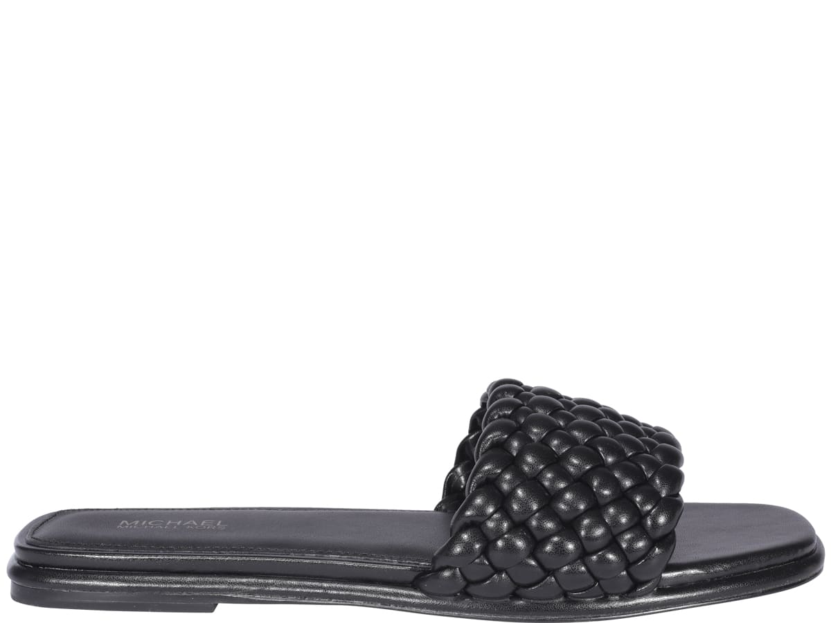 Buy Amelia Flat Sandals Michael Kors online, shop Michael Kors shoes with free shipping
