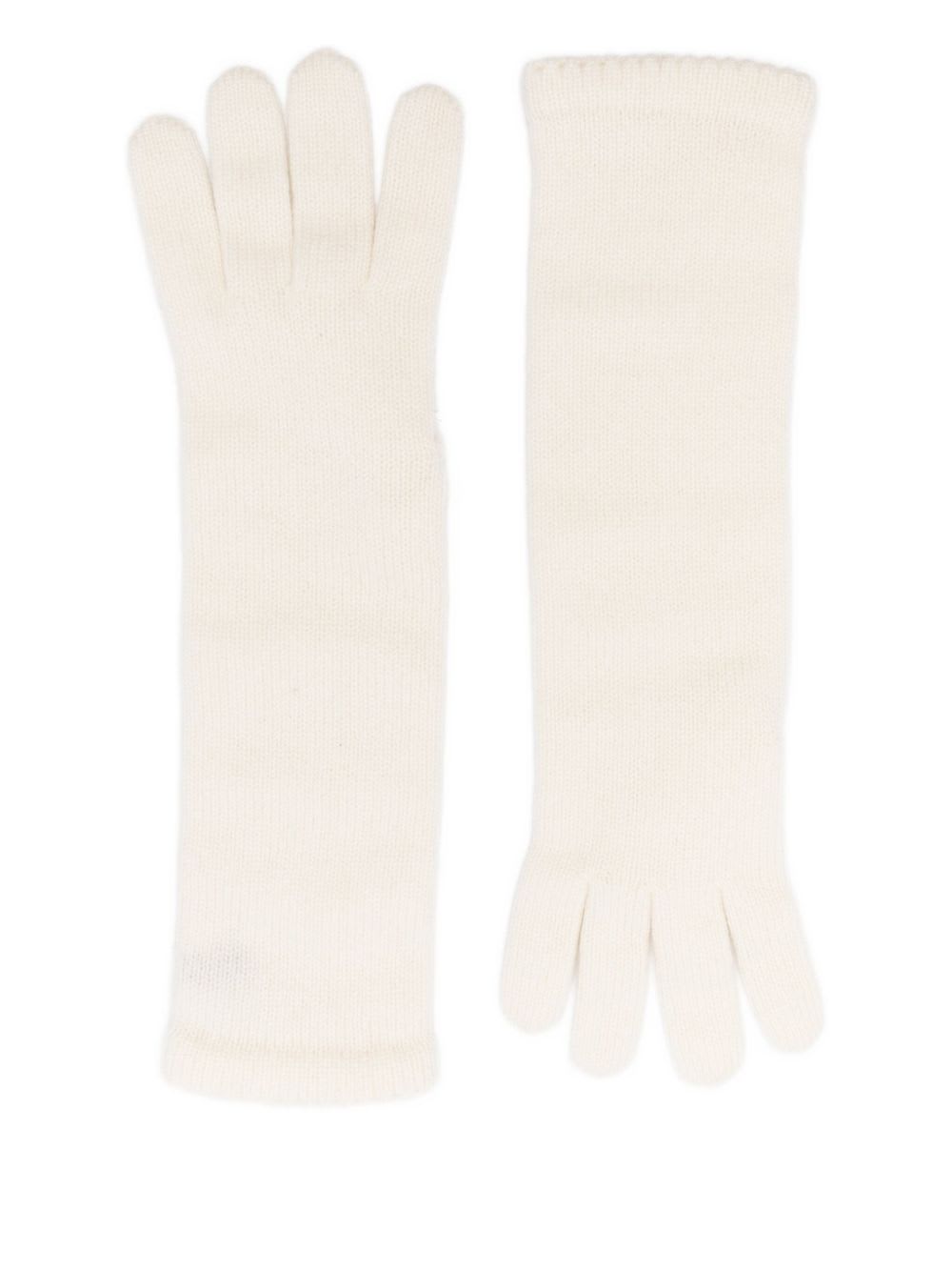 Alpo Cashmere Gloves In White