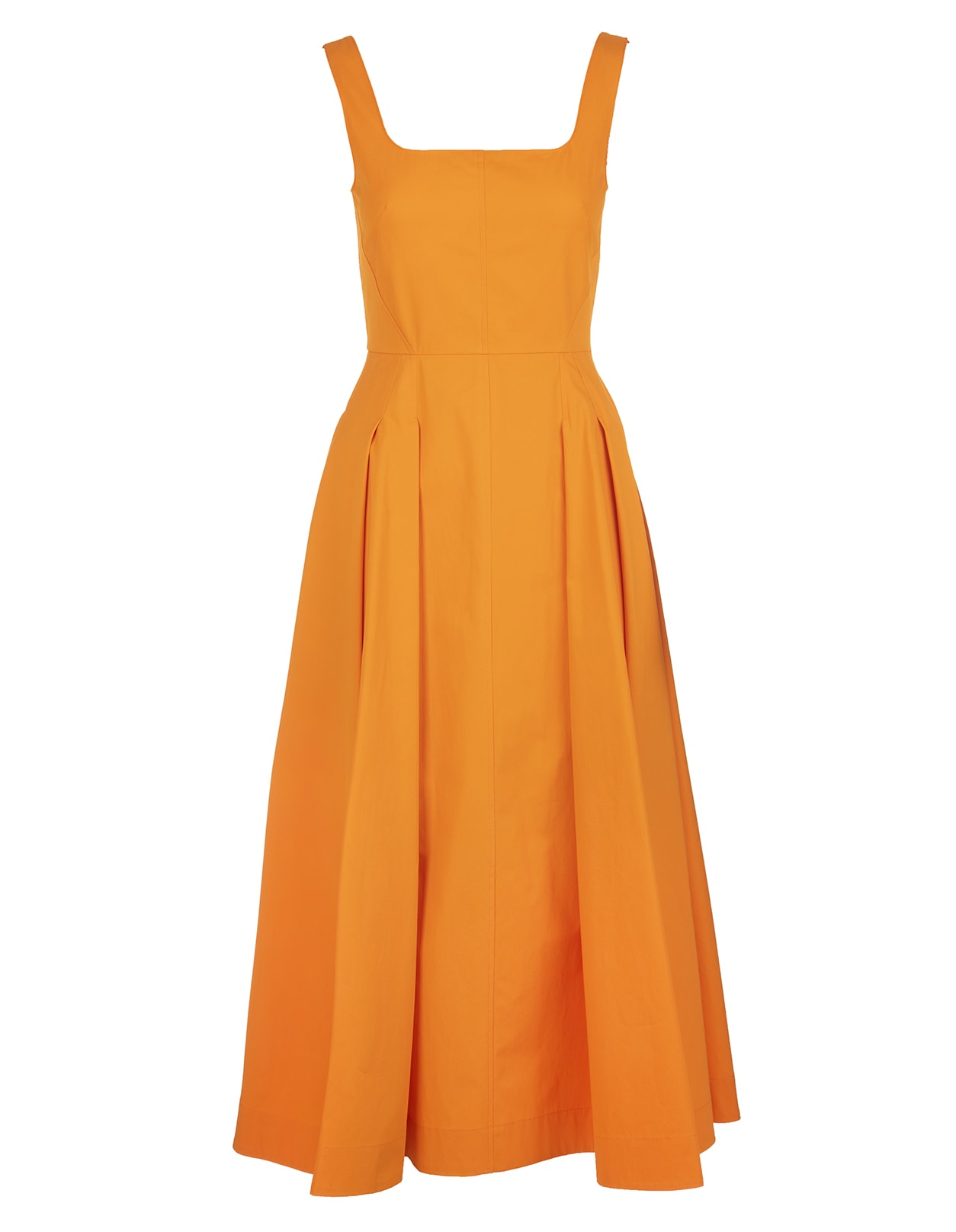 SportMax Orange Faida Midi Dress
