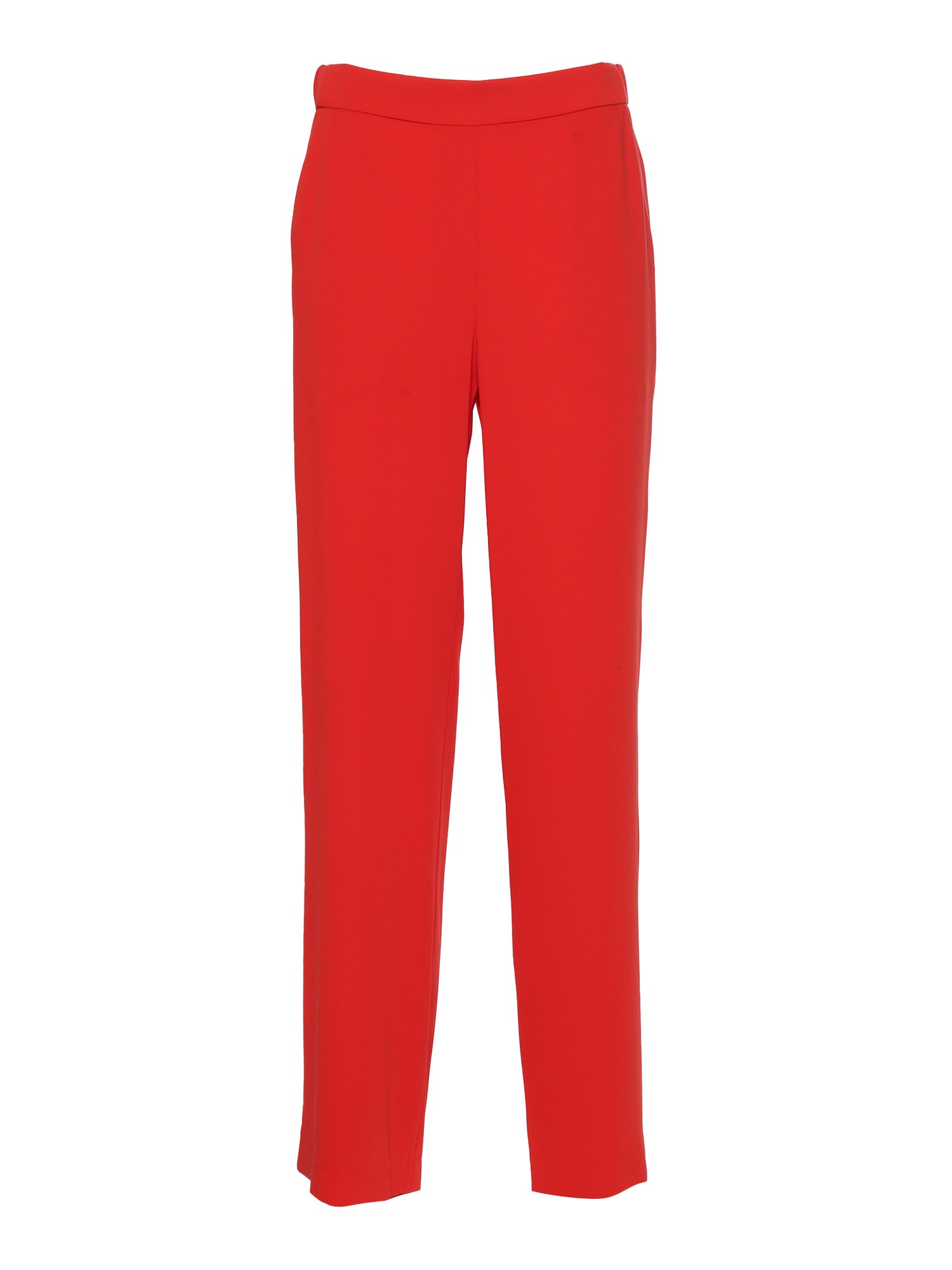 Shop P.a.r.o.s.h Elegant Womens Trousers In Red