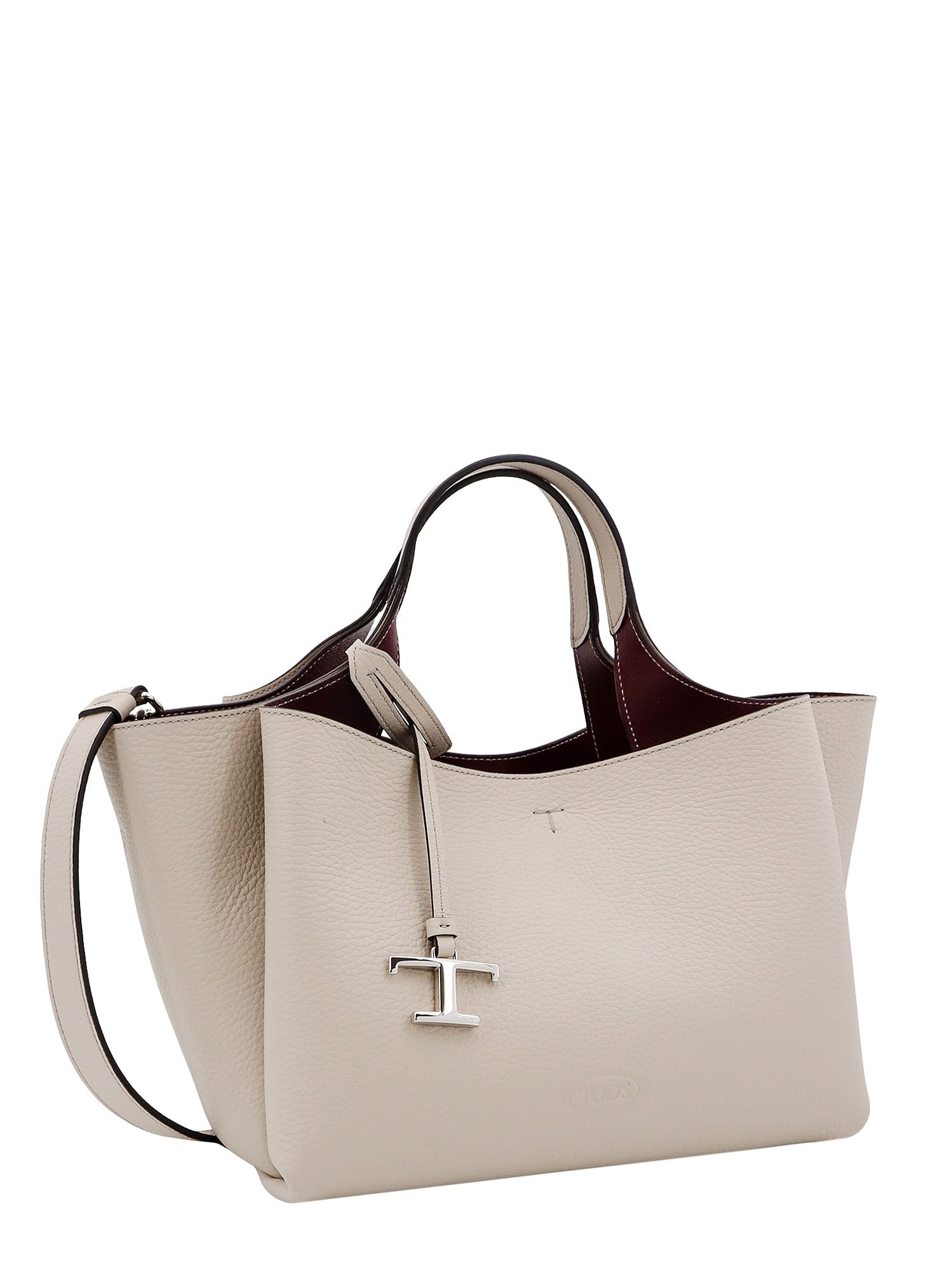 Shop Tod's Handbag In White