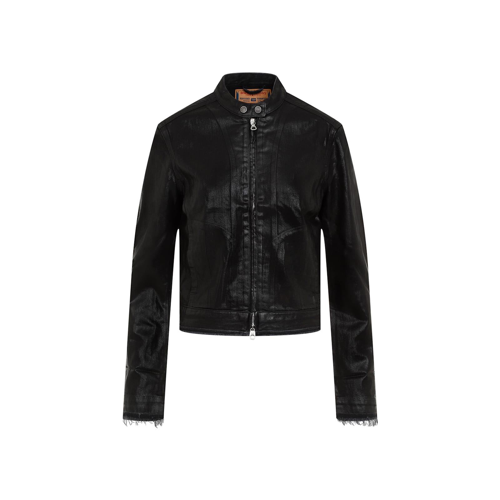 Shop Diesel De-mornin Jacket In Black Denim