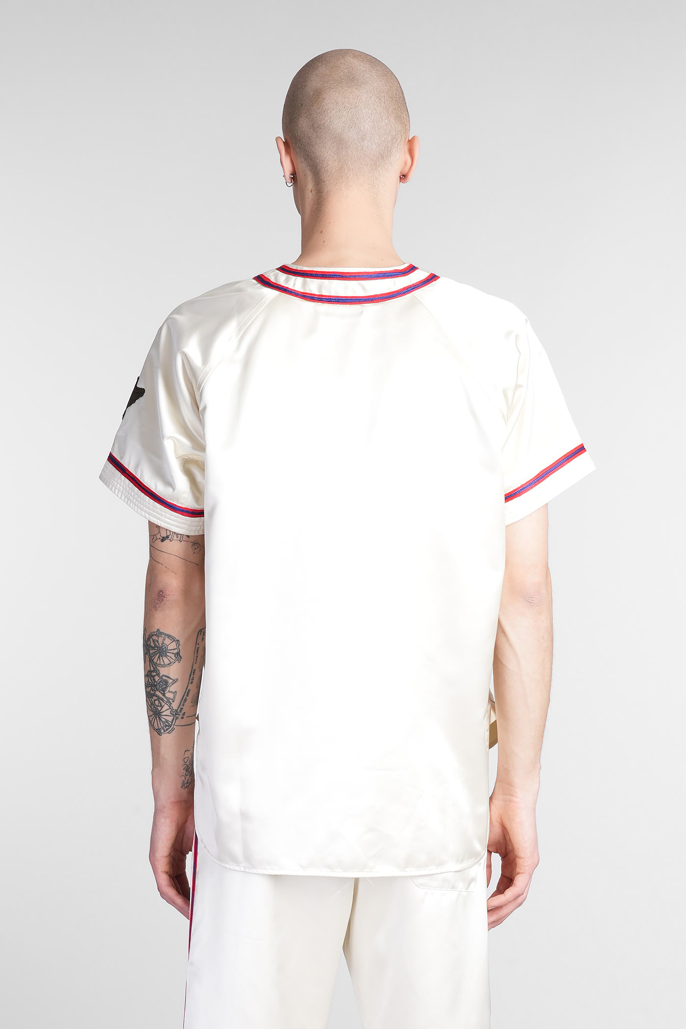 Bode Shirt In Beige Polyester In Beige